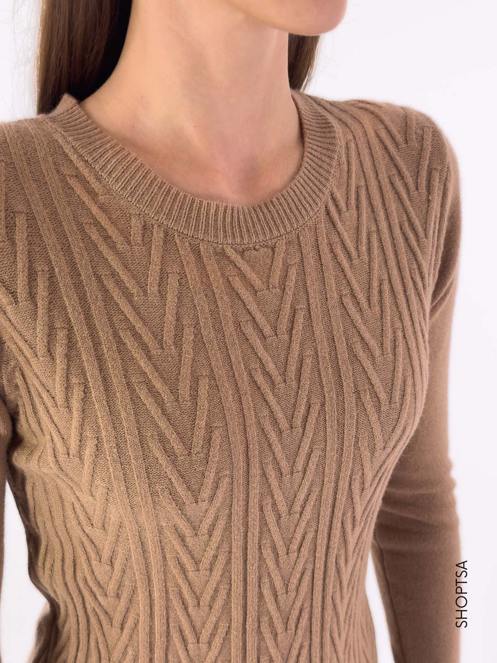 Abito in viscosa in maglia