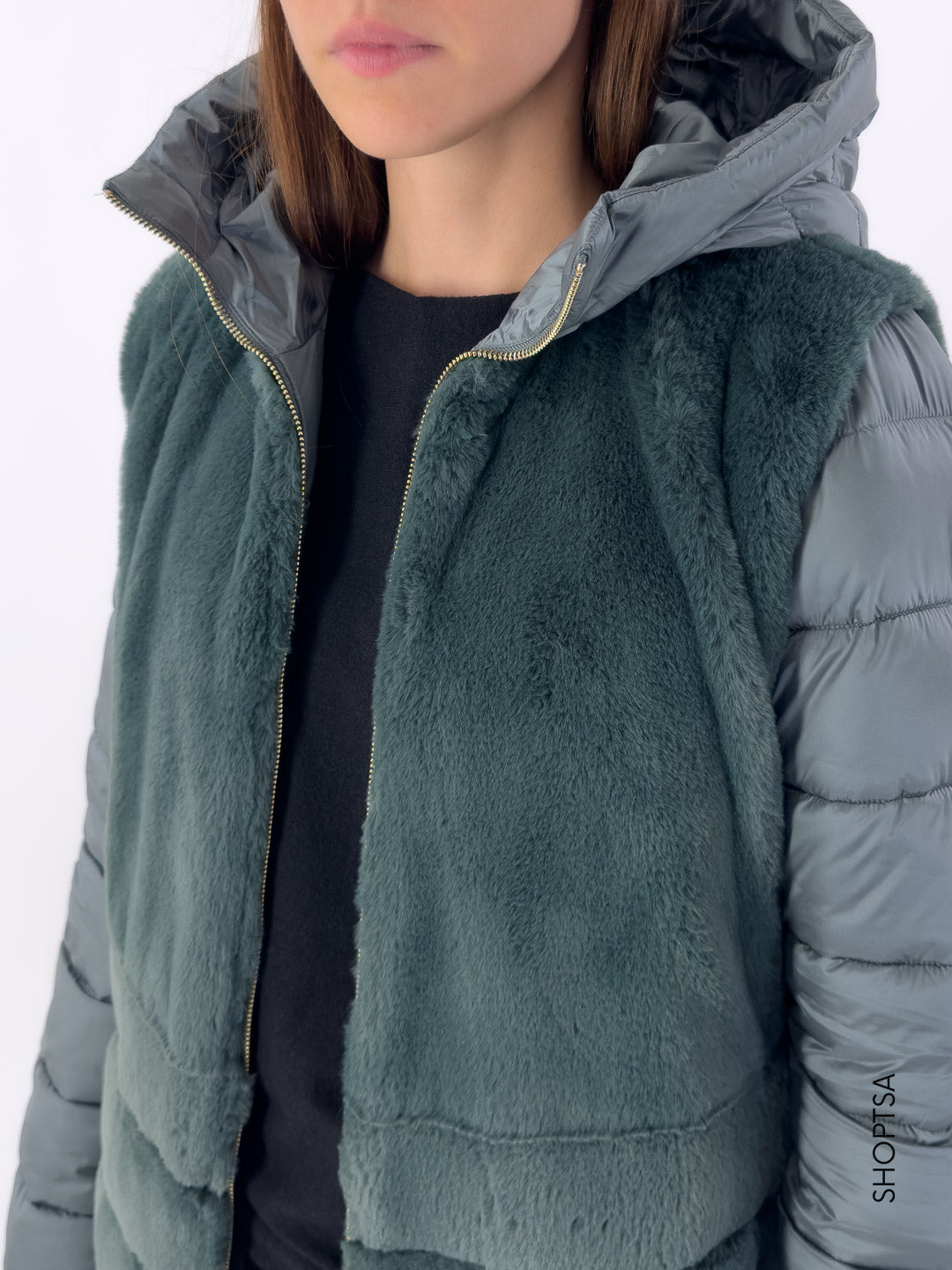 Jacket with fur Türkiye - EMME Marella 