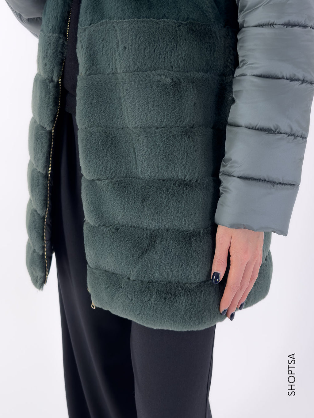 Jacket with fur Türkiye - EMME Marella 