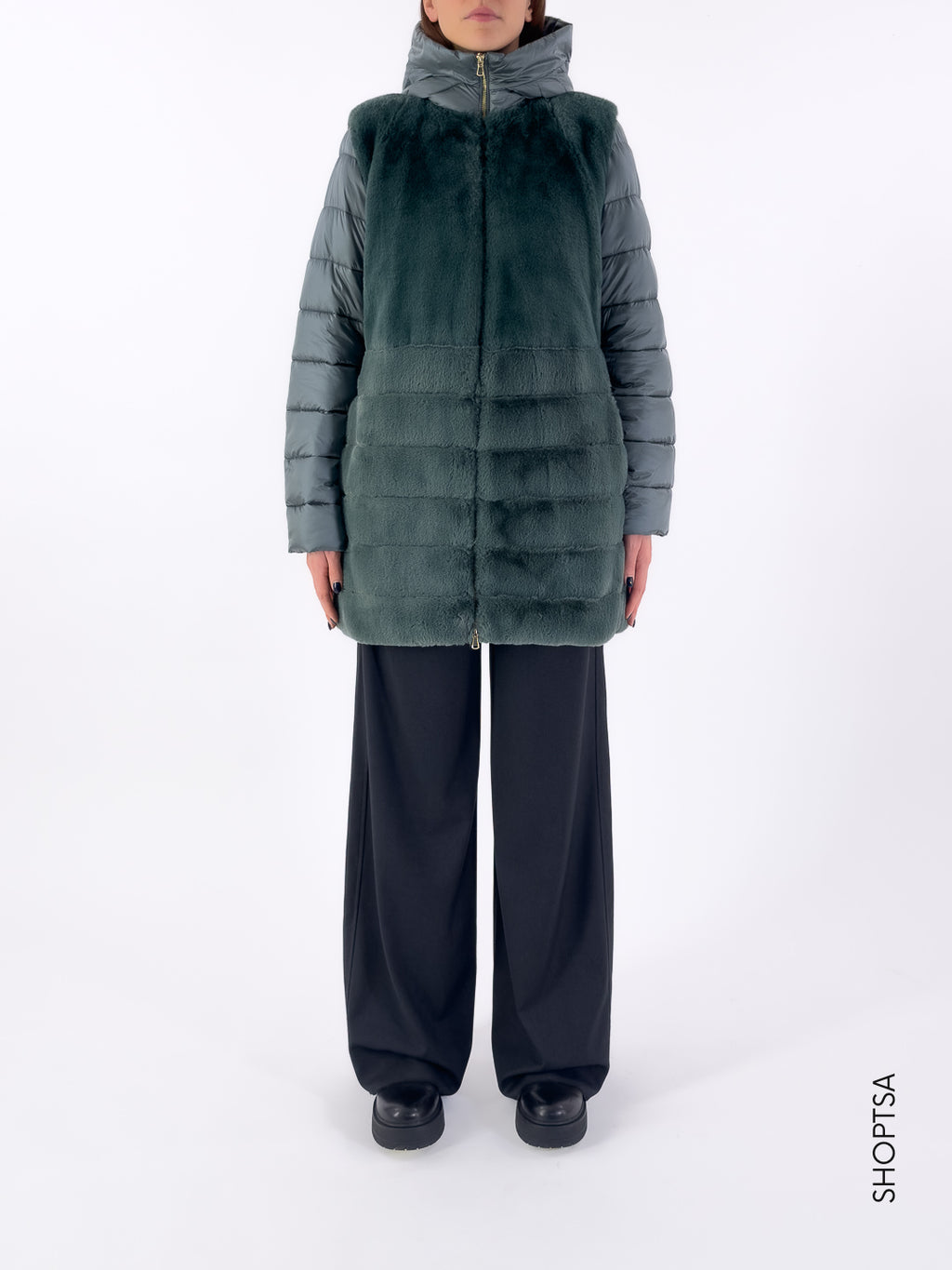 Jacket with fur Türkiye - EMME Marella 