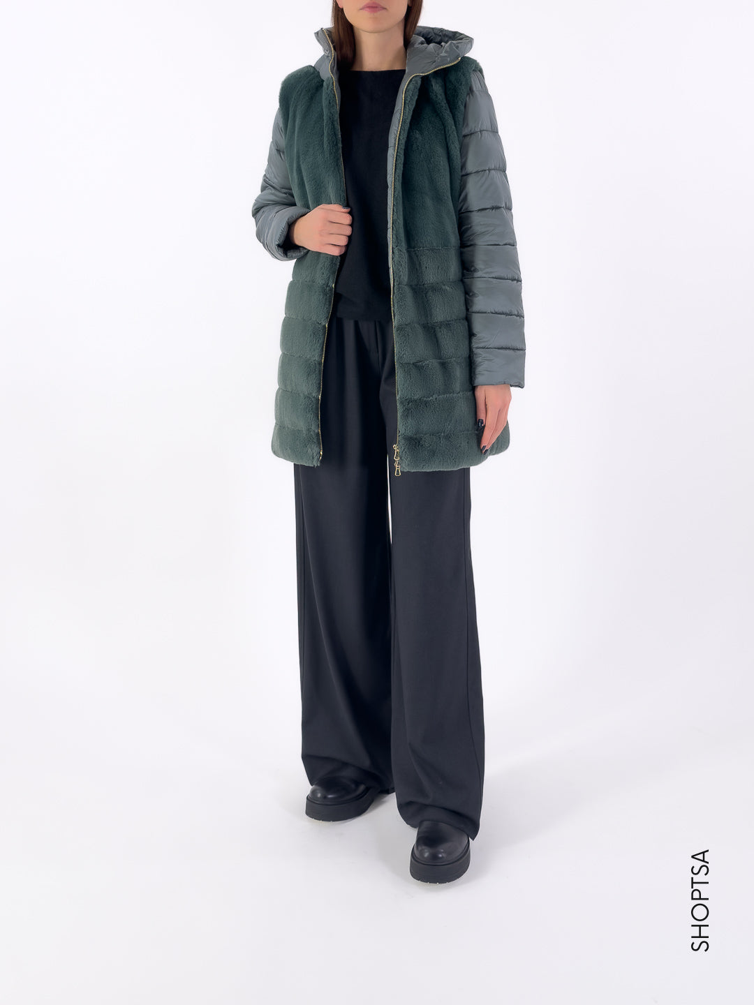 Jacket with fur Türkiye - EMME Marella 