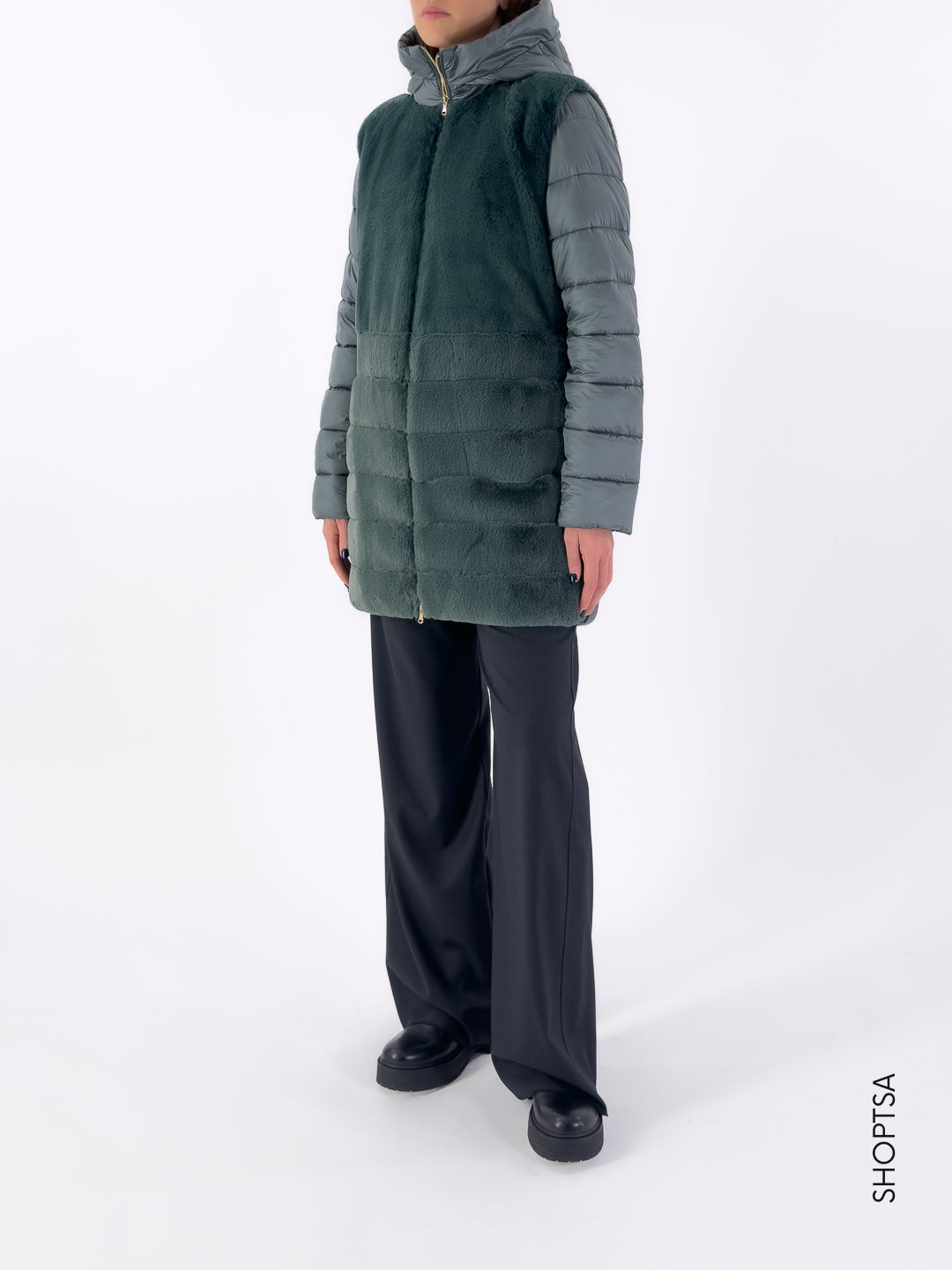 Jacket with fur Türkiye - EMME Marella 