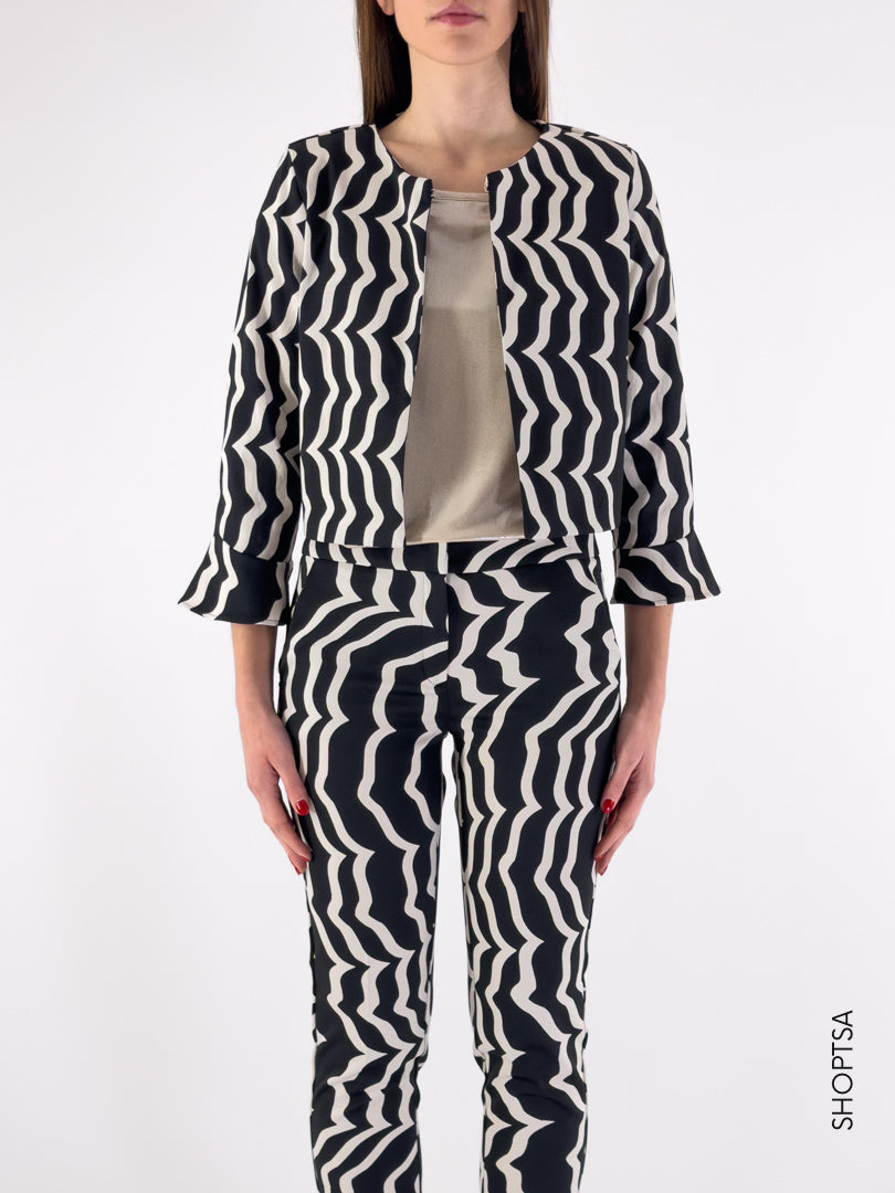 FAENZA - EMME Marella printed jacket