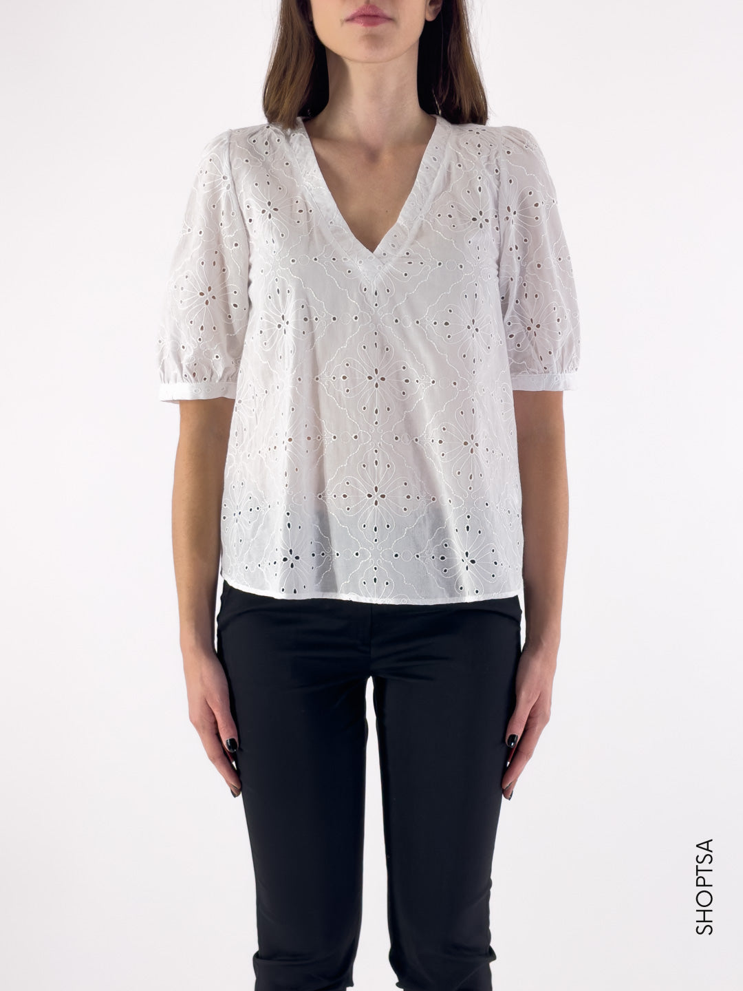 GISELE embroidered blouse - EMME Marella