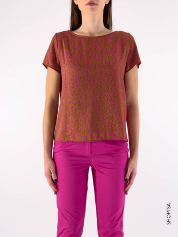 MILO patterned t-shirt - EMME Marella