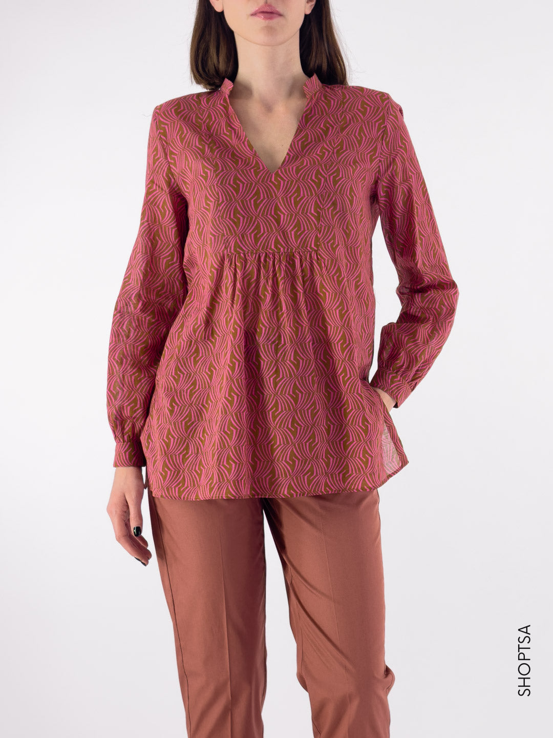 Blusa in mussola TRONTO - EMME MARELLA - Emme Marella - shopTSa