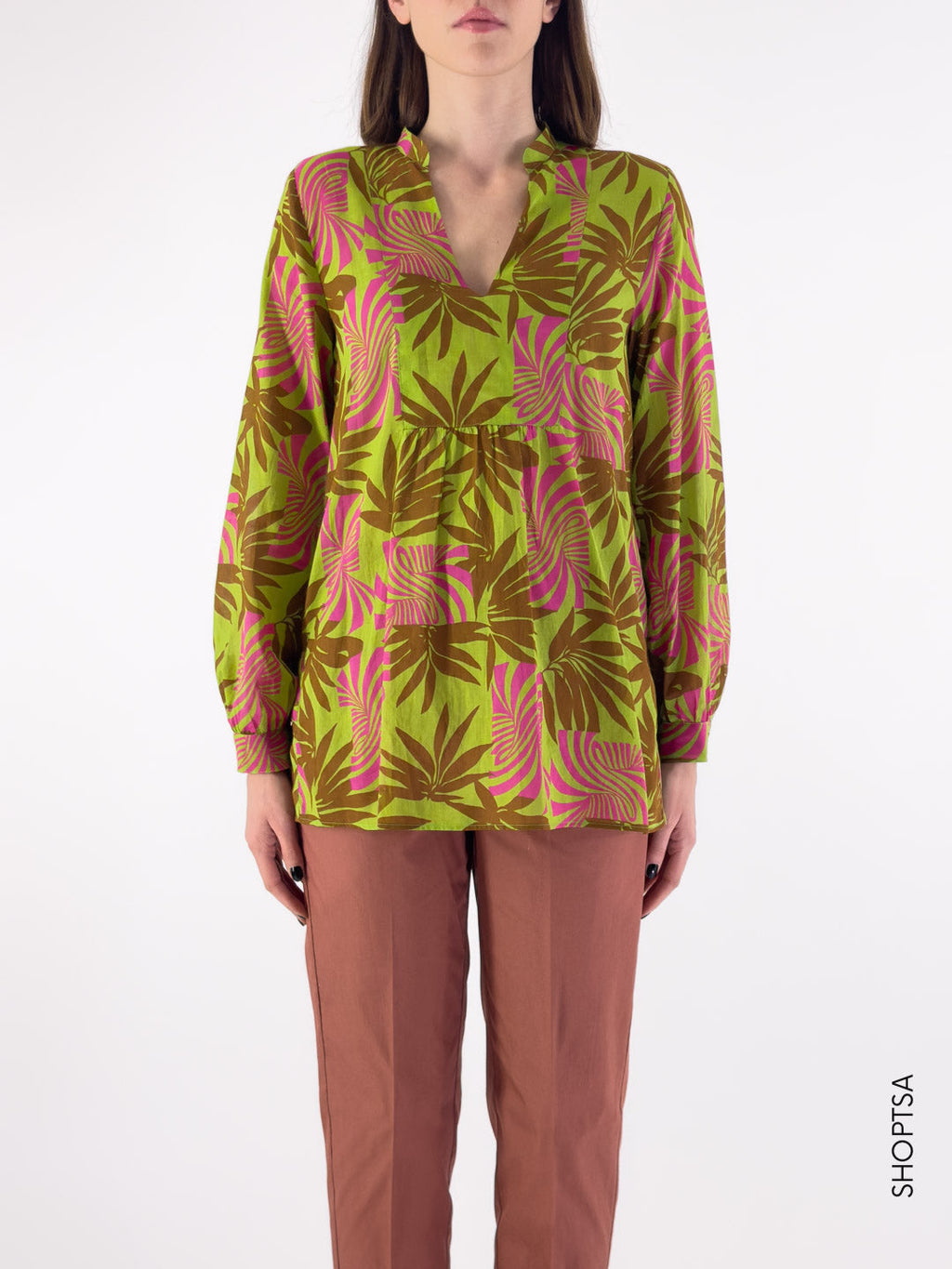 Blusa in mussola TRONTO - EMME MARELLA - Emme Marella - shopTSa