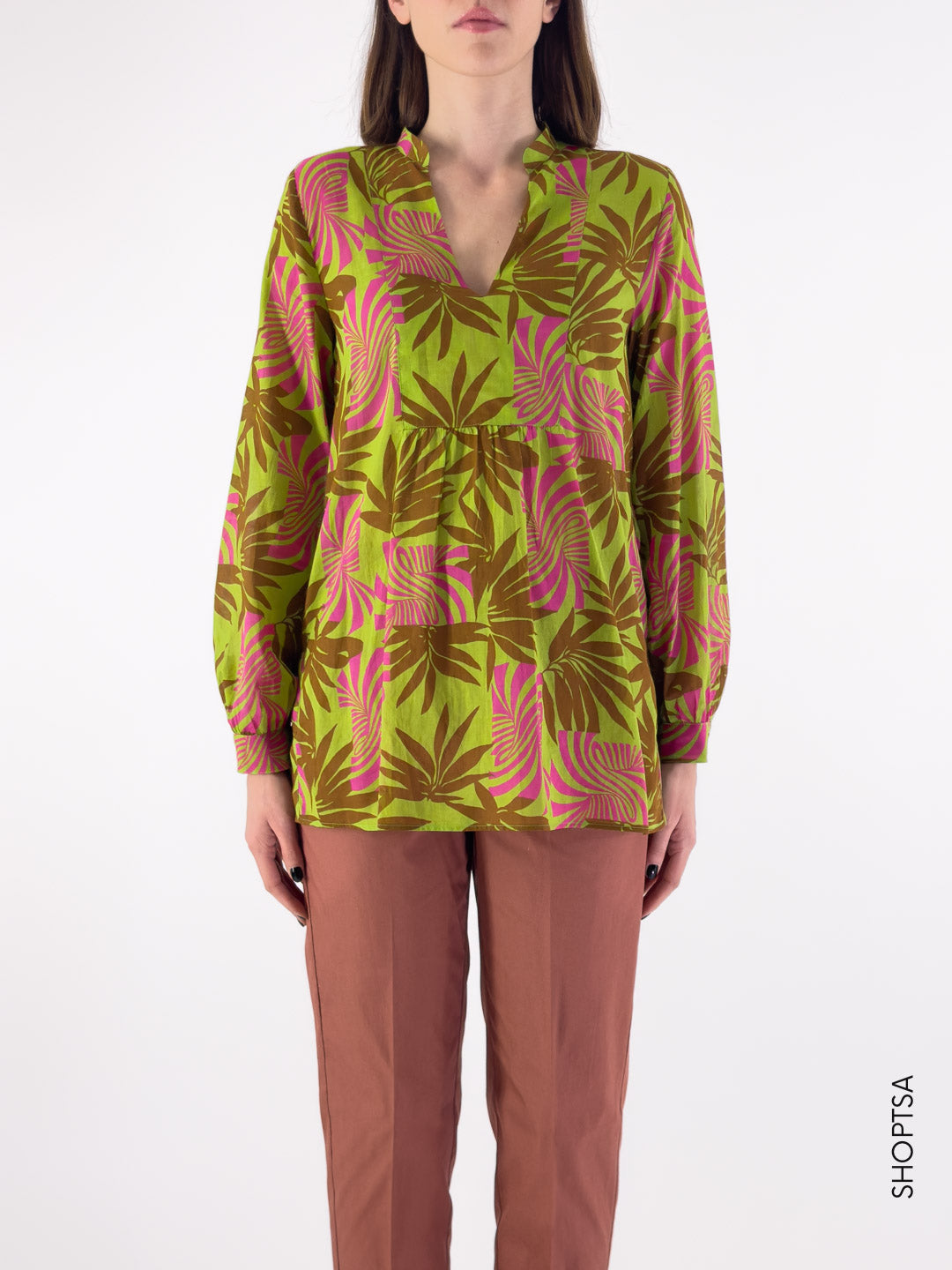 Blusa in mussola TRONTO - EMME MARELLA - Emme Marella - shopTSa