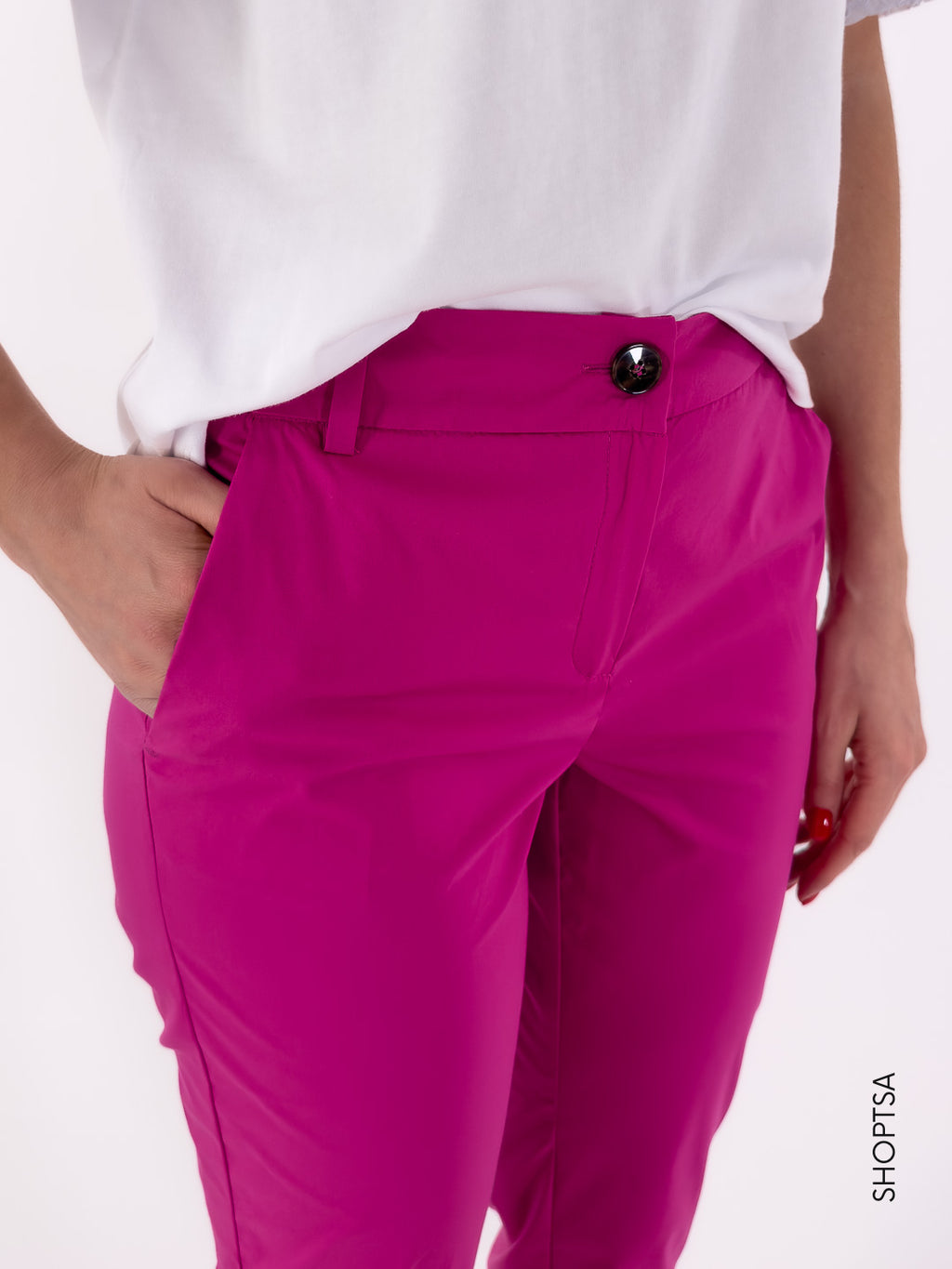 Pantalone slim estivo COLLE - EMME Marella - Emme Marella - shopTSa