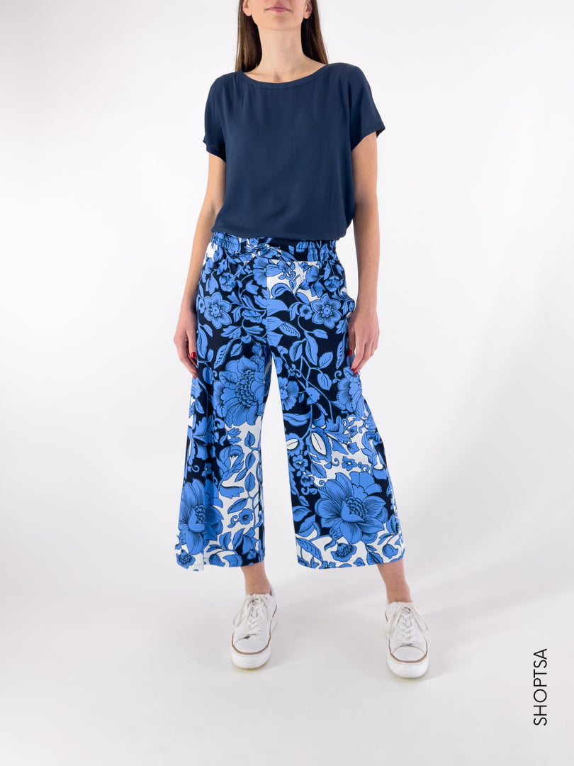 Pantaloni cotone ampi PORDOI - EMME Marella - Emme Marella - shopTSa