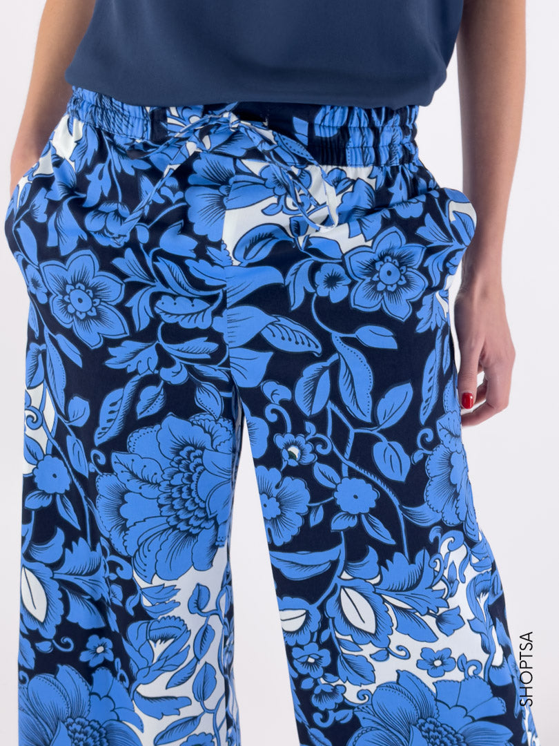 Pantaloni cotone ampi PORDOI - EMME Marella - Emme Marella - shopTSa