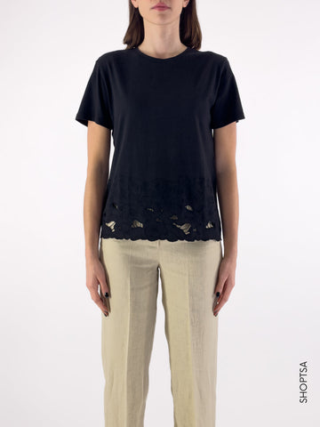 LENTE lace t-shirt - EMME Marella