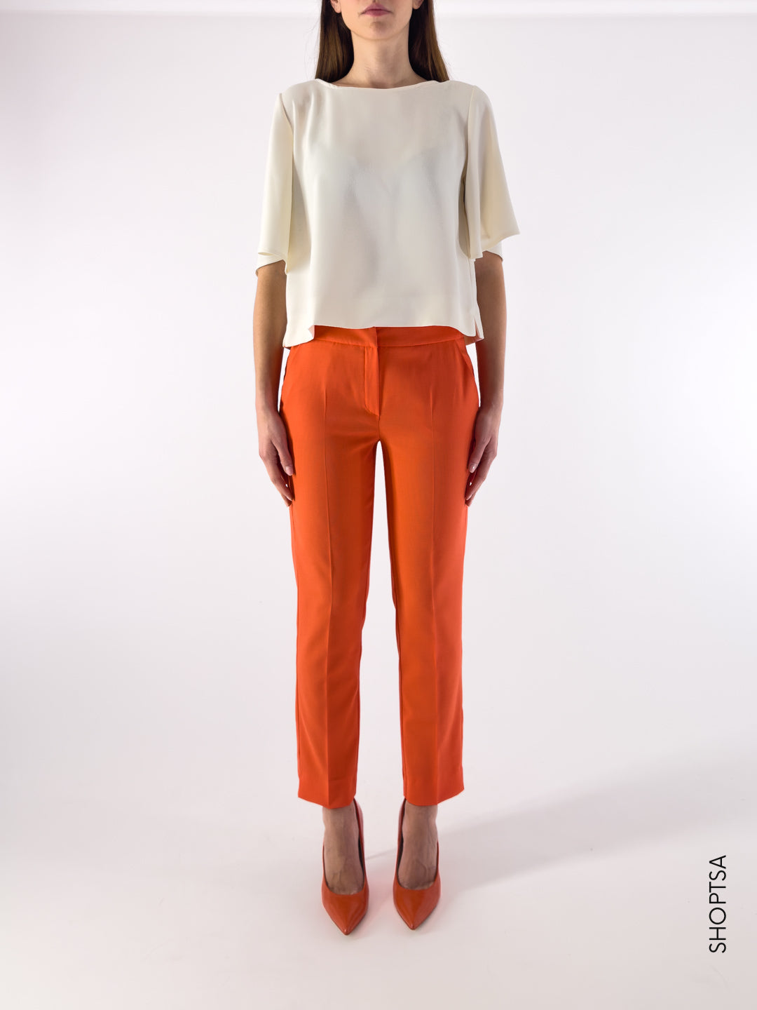 MUSETTE2 orange trousers - EMME Marella