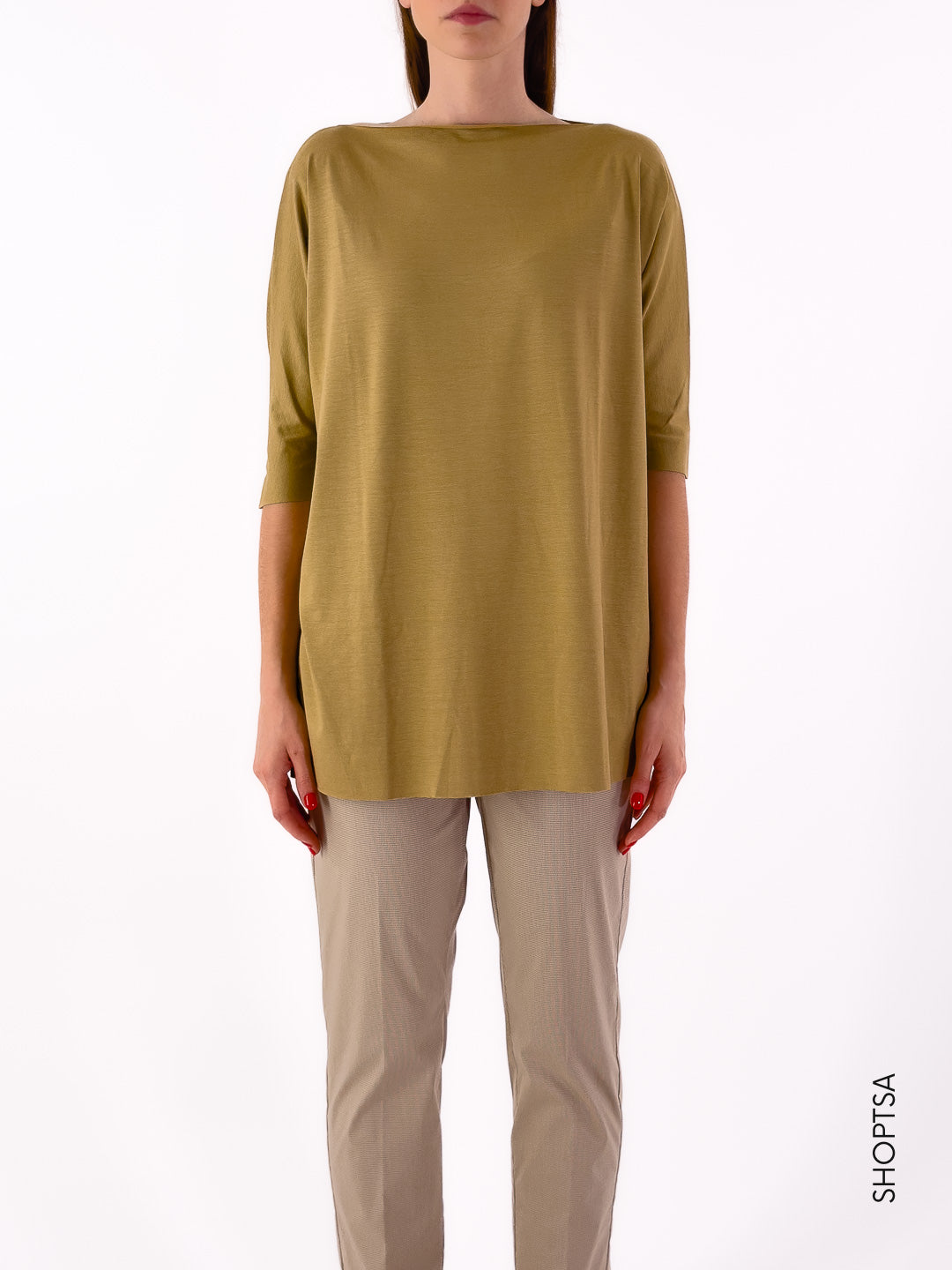T-shirt lunga in viscosa - Vicolo - shopTSa