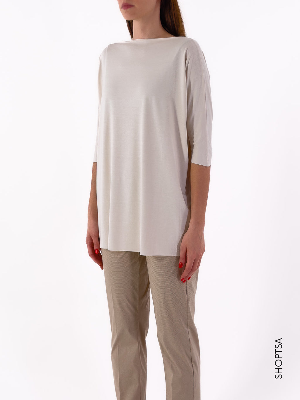 T-shirt lunga in viscosa - Vicolo - shopTSa