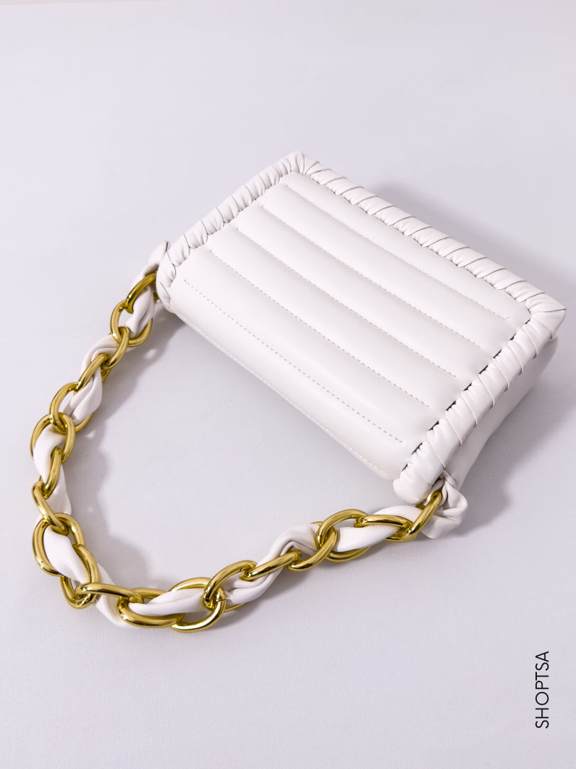 Mulberry gold chain shoulder bag