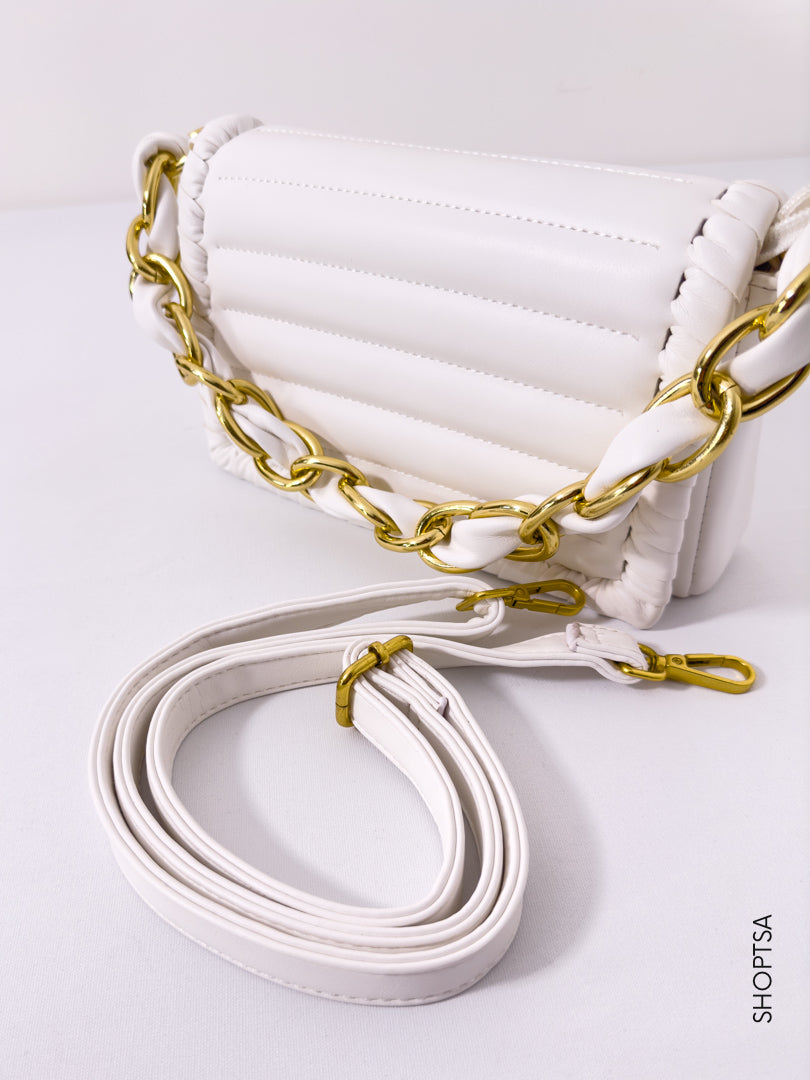 Mulberry gold chain shoulder bag