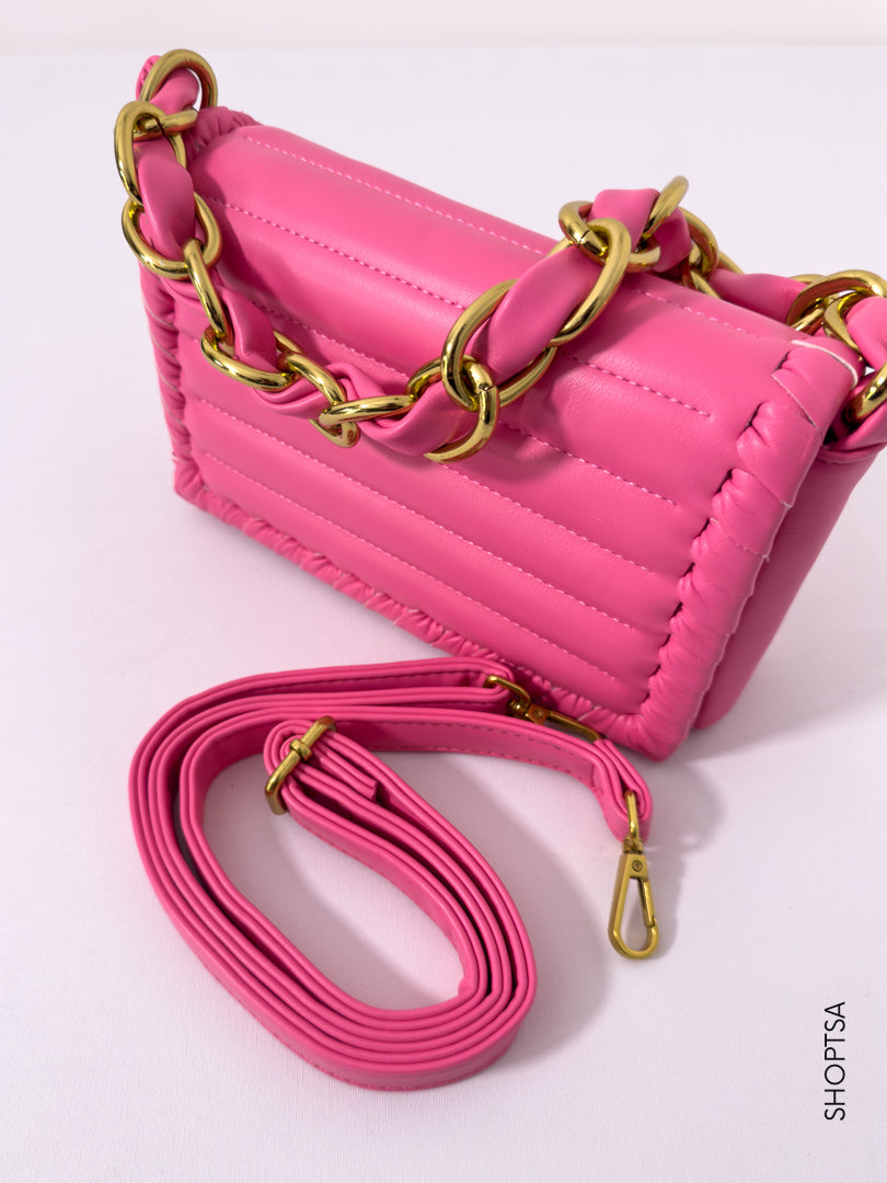 Mulberry gold chain shoulder bag