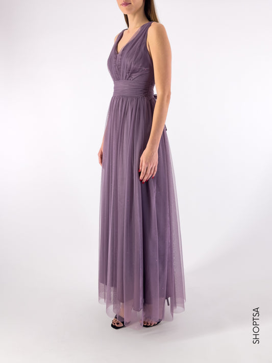 Abito elegante tulle glitter