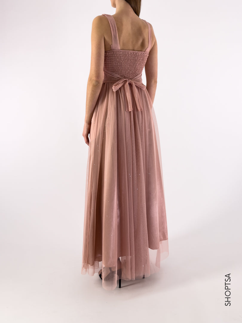 Abito elegante tulle glitter - Gams's - shopTSa