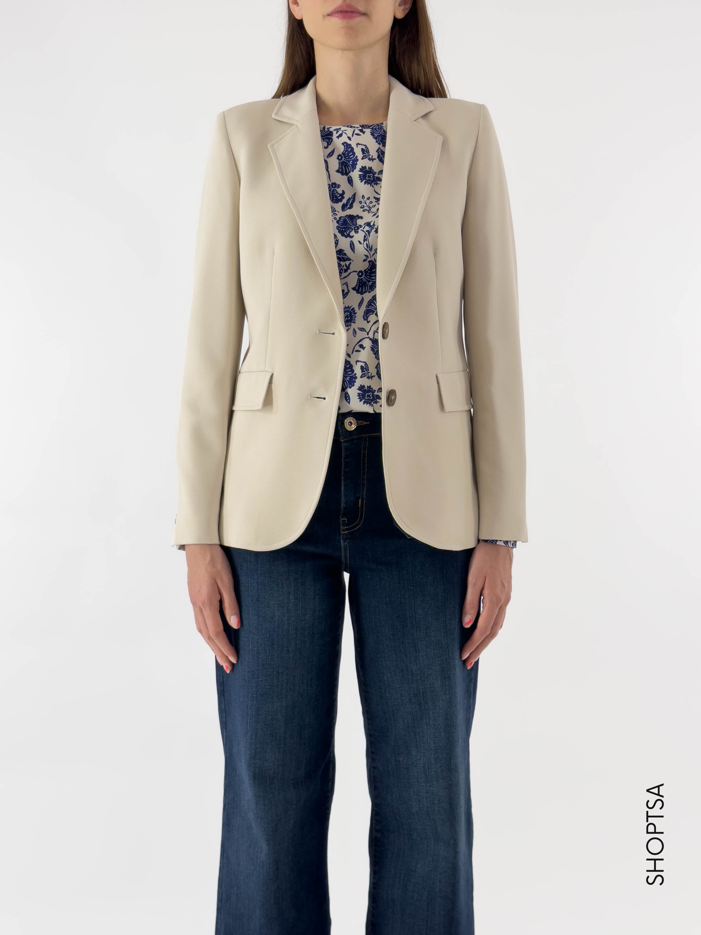 Giacca sfiancata stretch  - EMME Marella