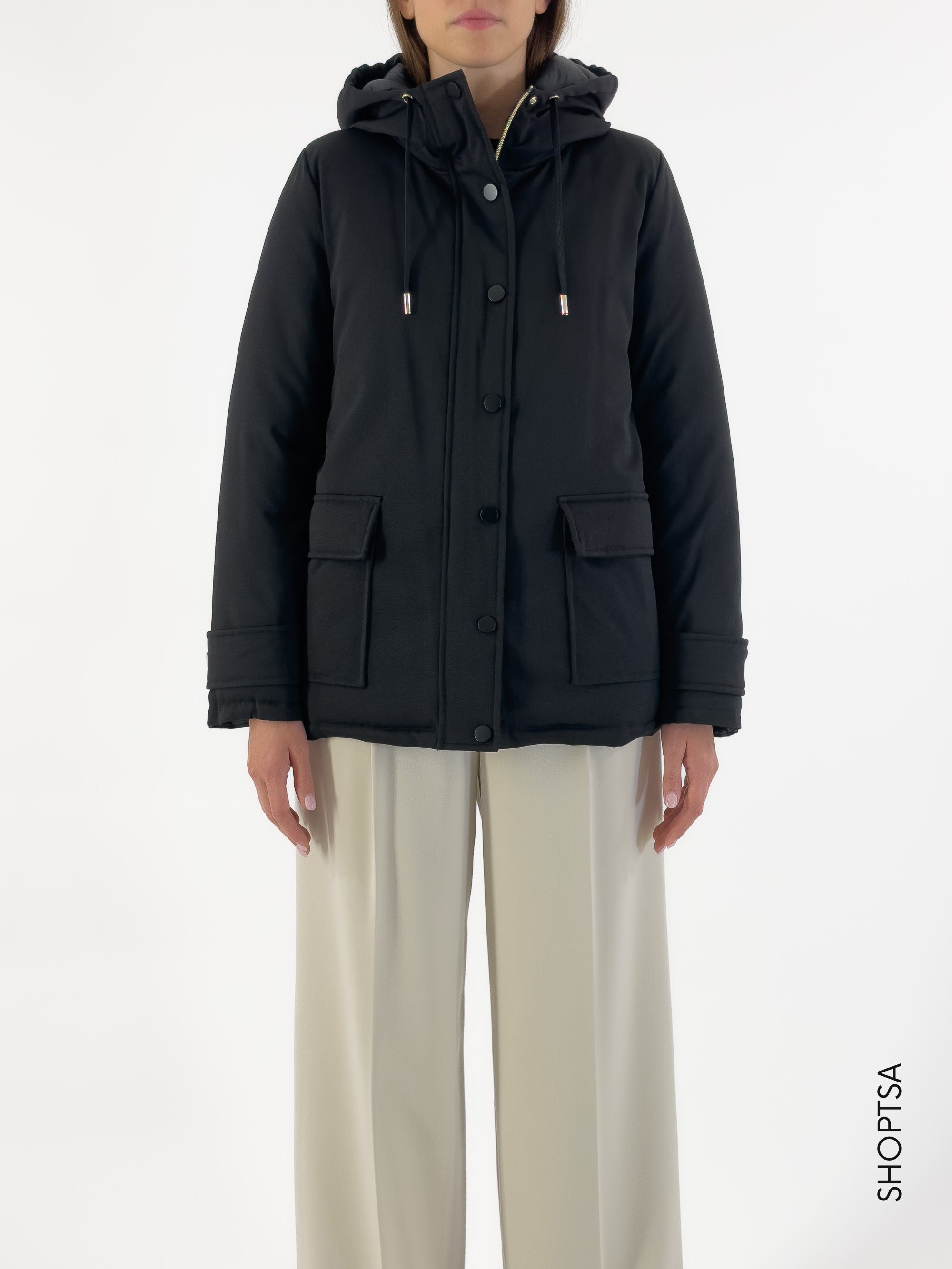 Giubbotto corto nero - EMME Marella