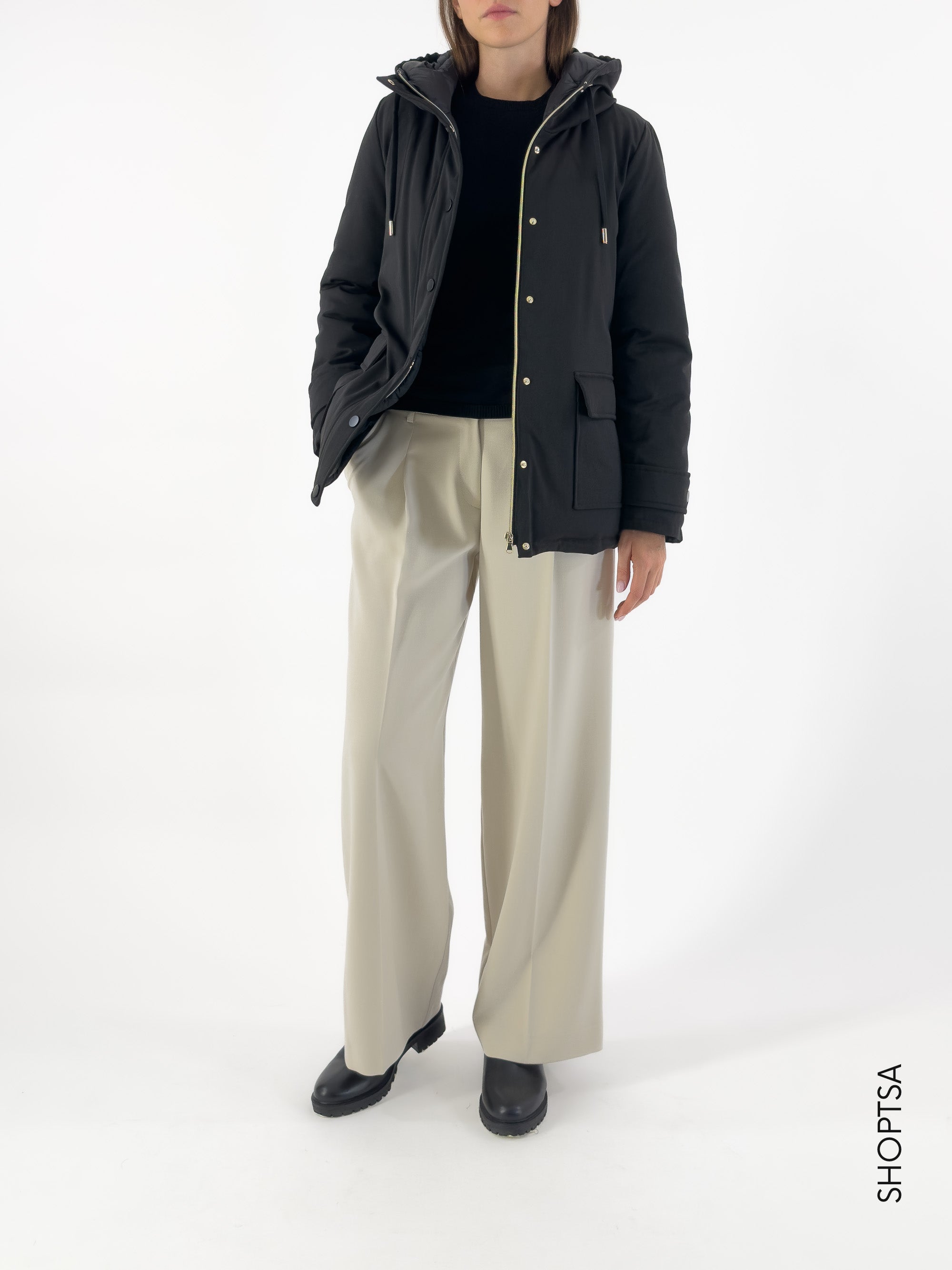 Giubbotto corto nero - EMME Marella