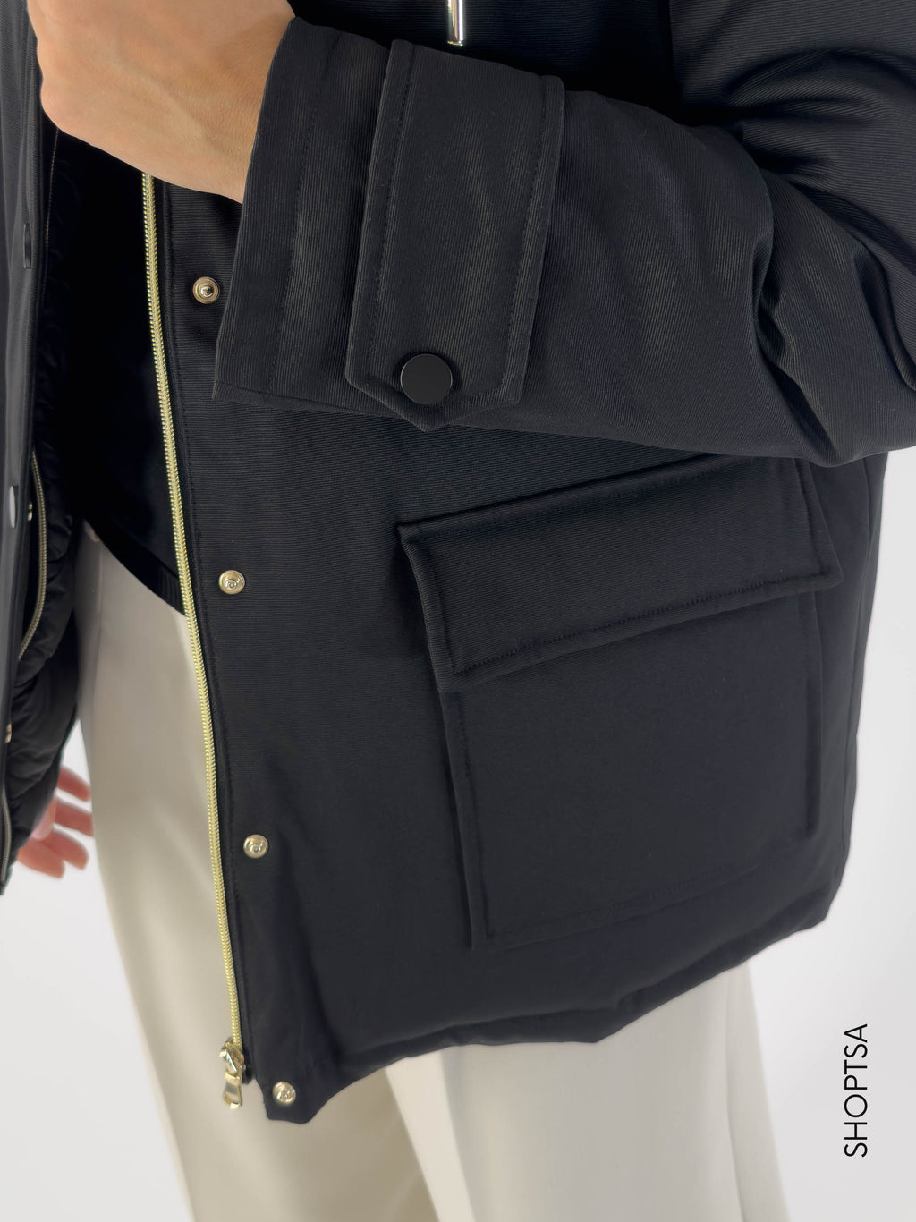 Giubbotto corto nero - EMME Marella