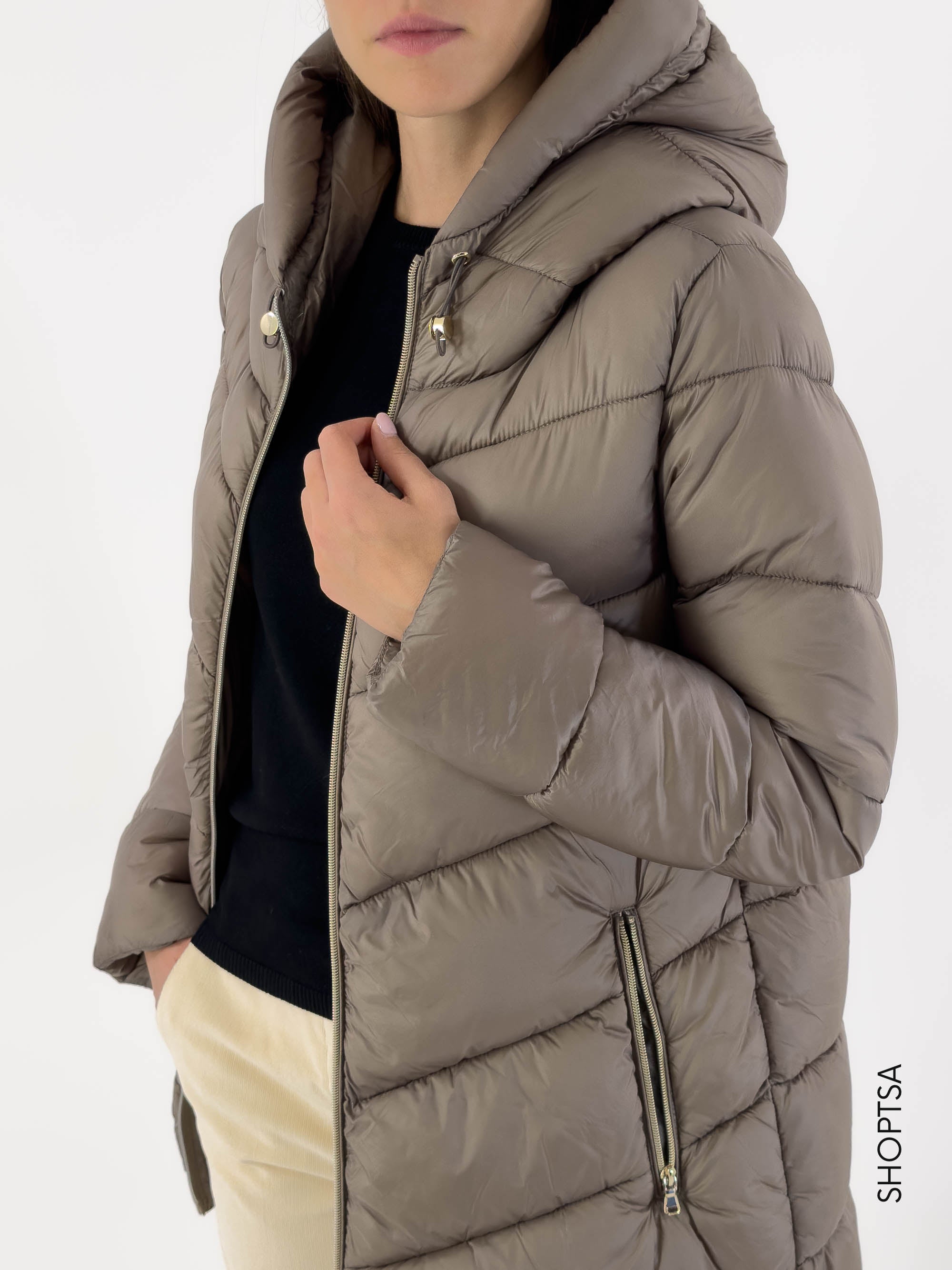 MARSALA cashmere flared jacket - EMME Marella