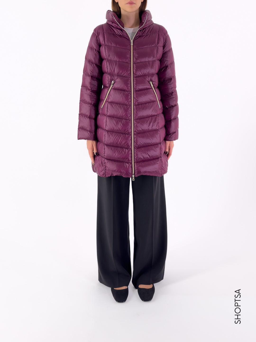 BANCA - EMME Marella medium-long down jacket