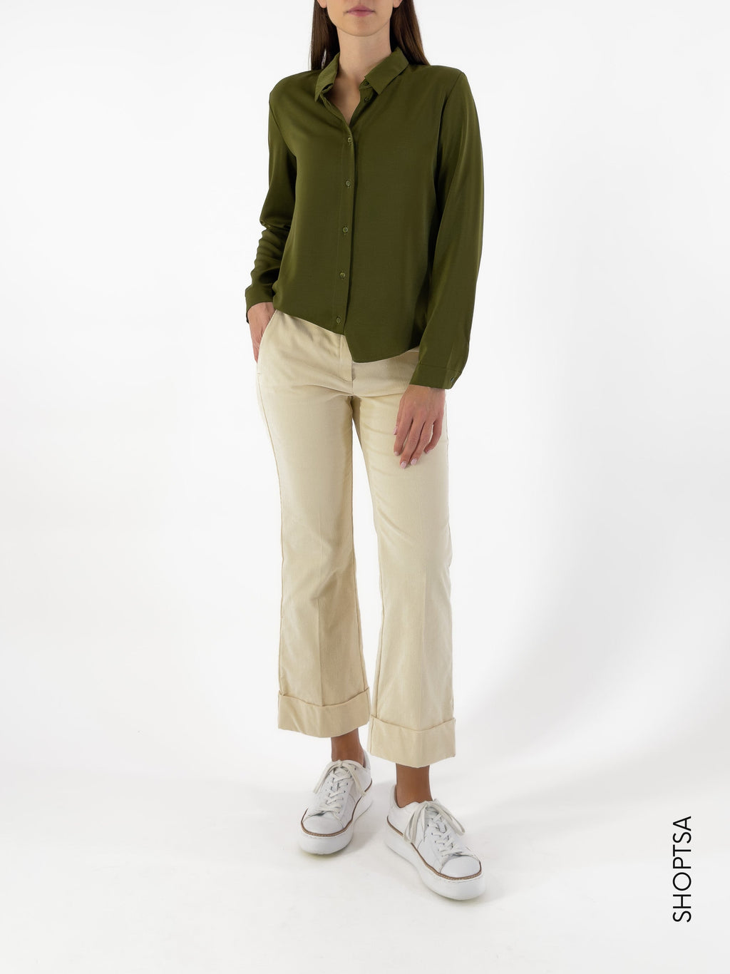 BRUNO shiny shirt - EMME Marella