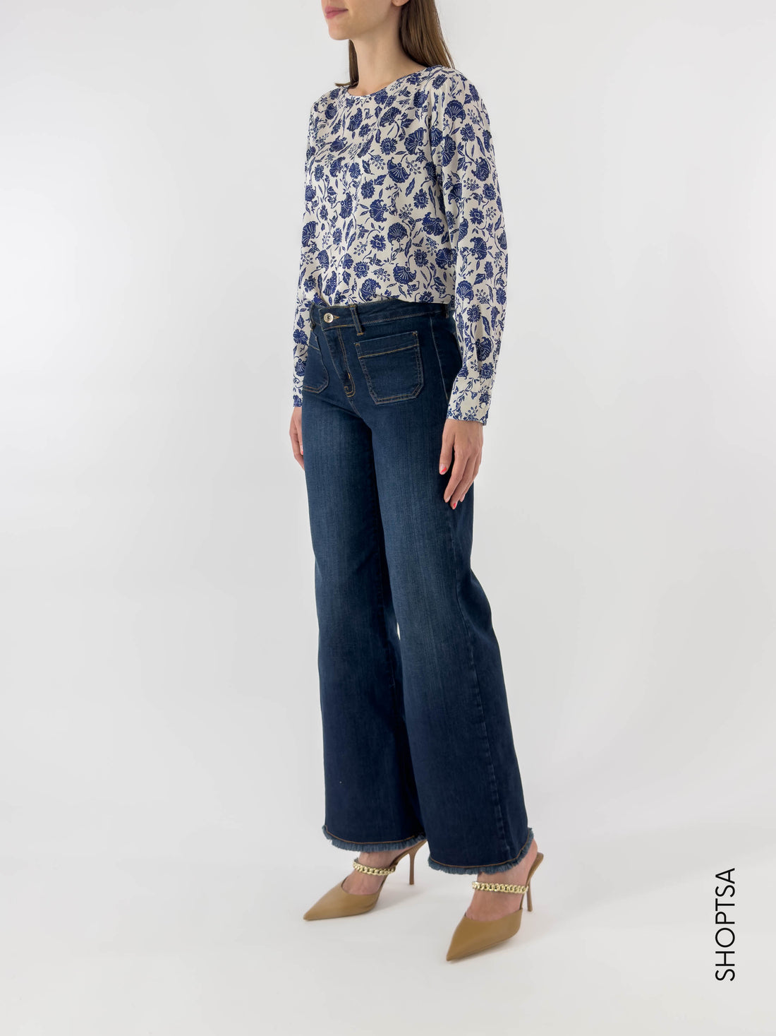 LUXURY patterned blouse - EMME Marella