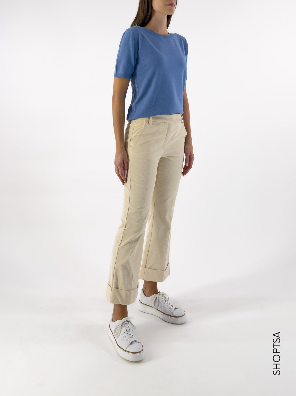 Pantalone velluto millerighe - EMME Marella