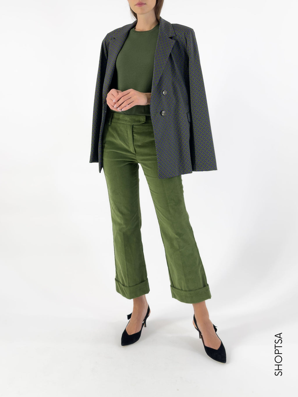 Pantalone velluto millerighe - EMME Marella