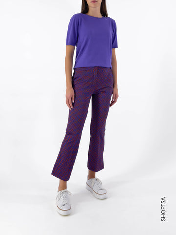 PEPE jacquard trousers - EMME Marella