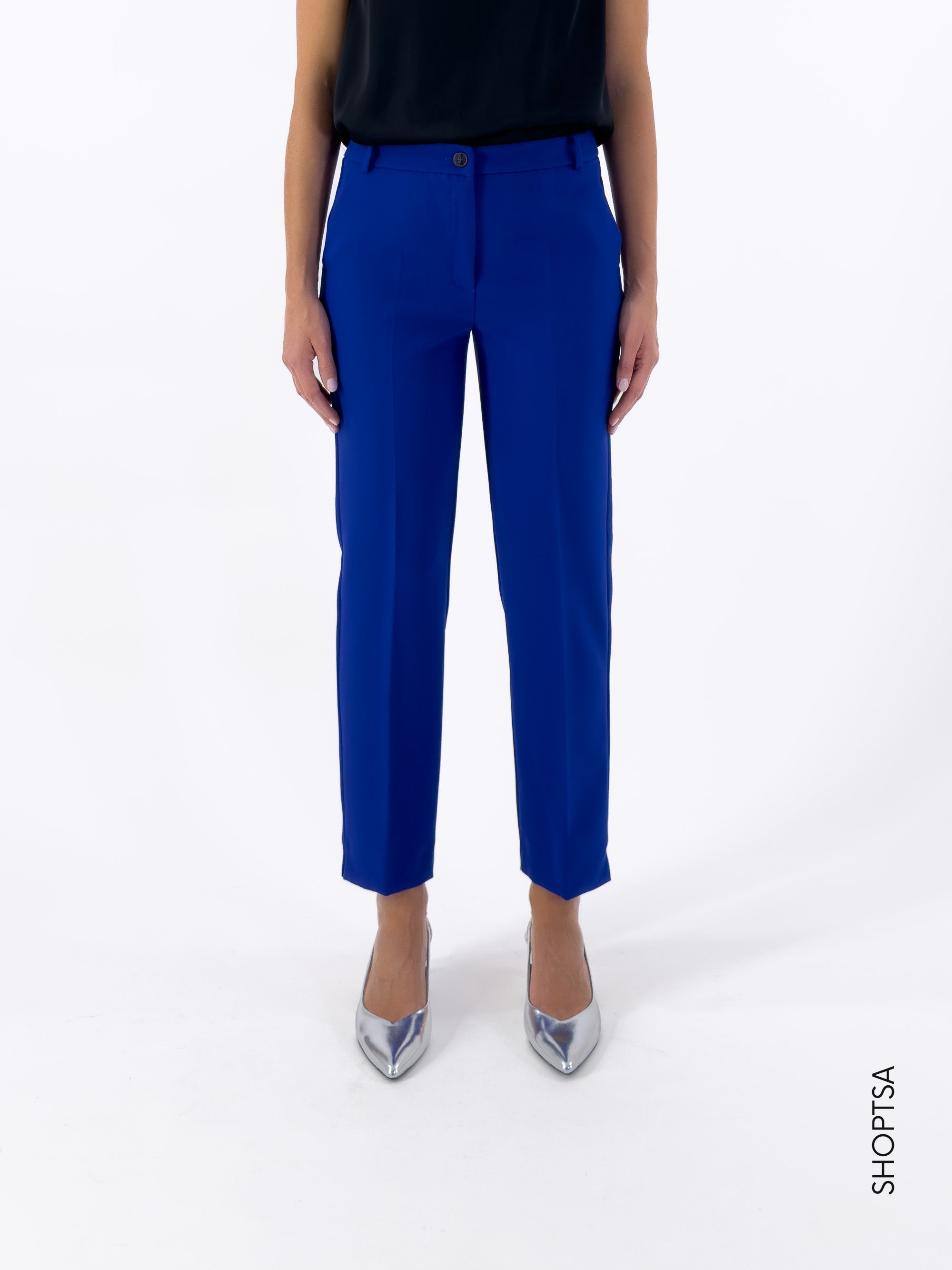 APRILIA - EMME Marella heavy cigarette trousers