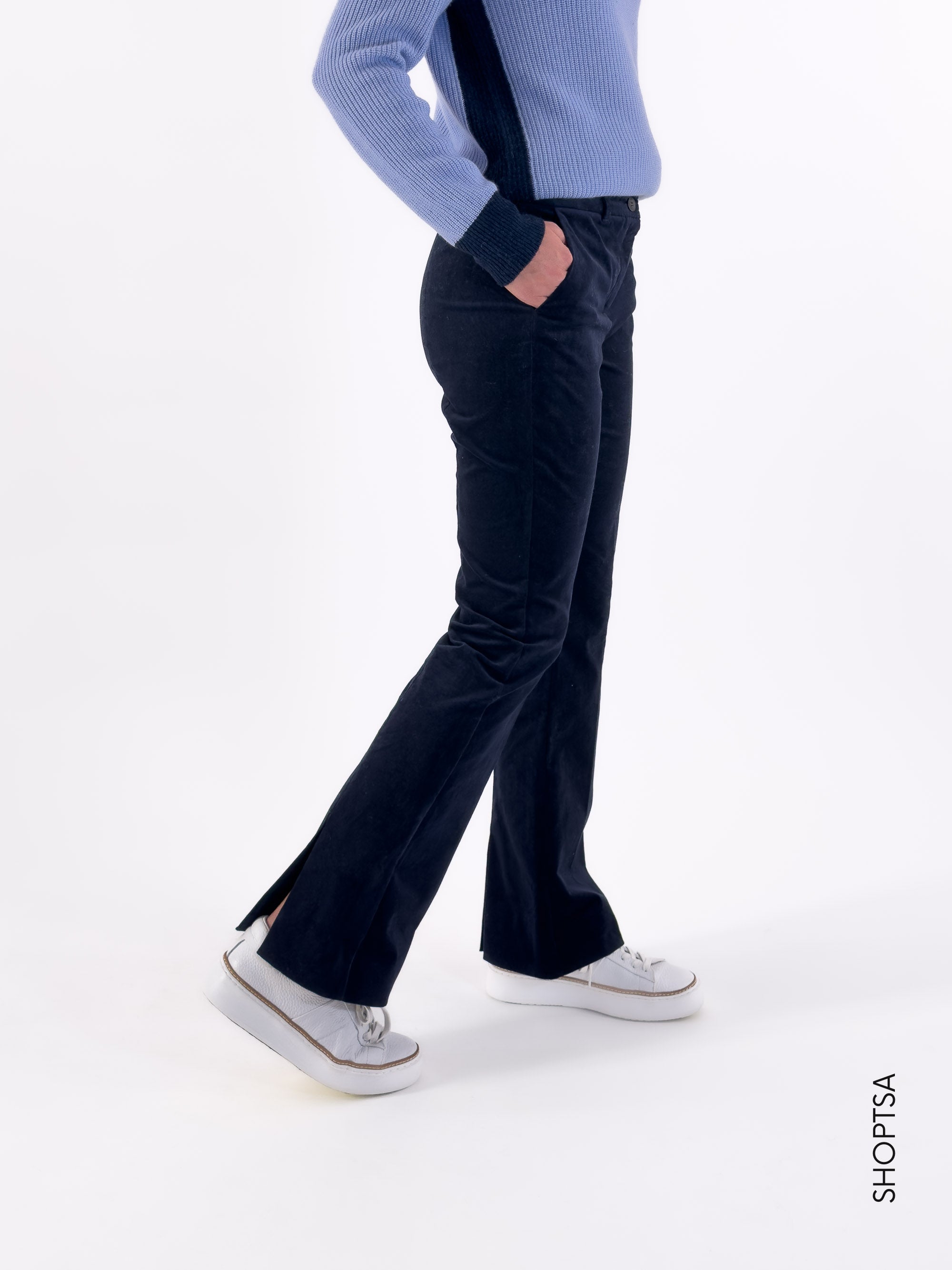 Pantalone flare velluto ELENICE - EMME Marella