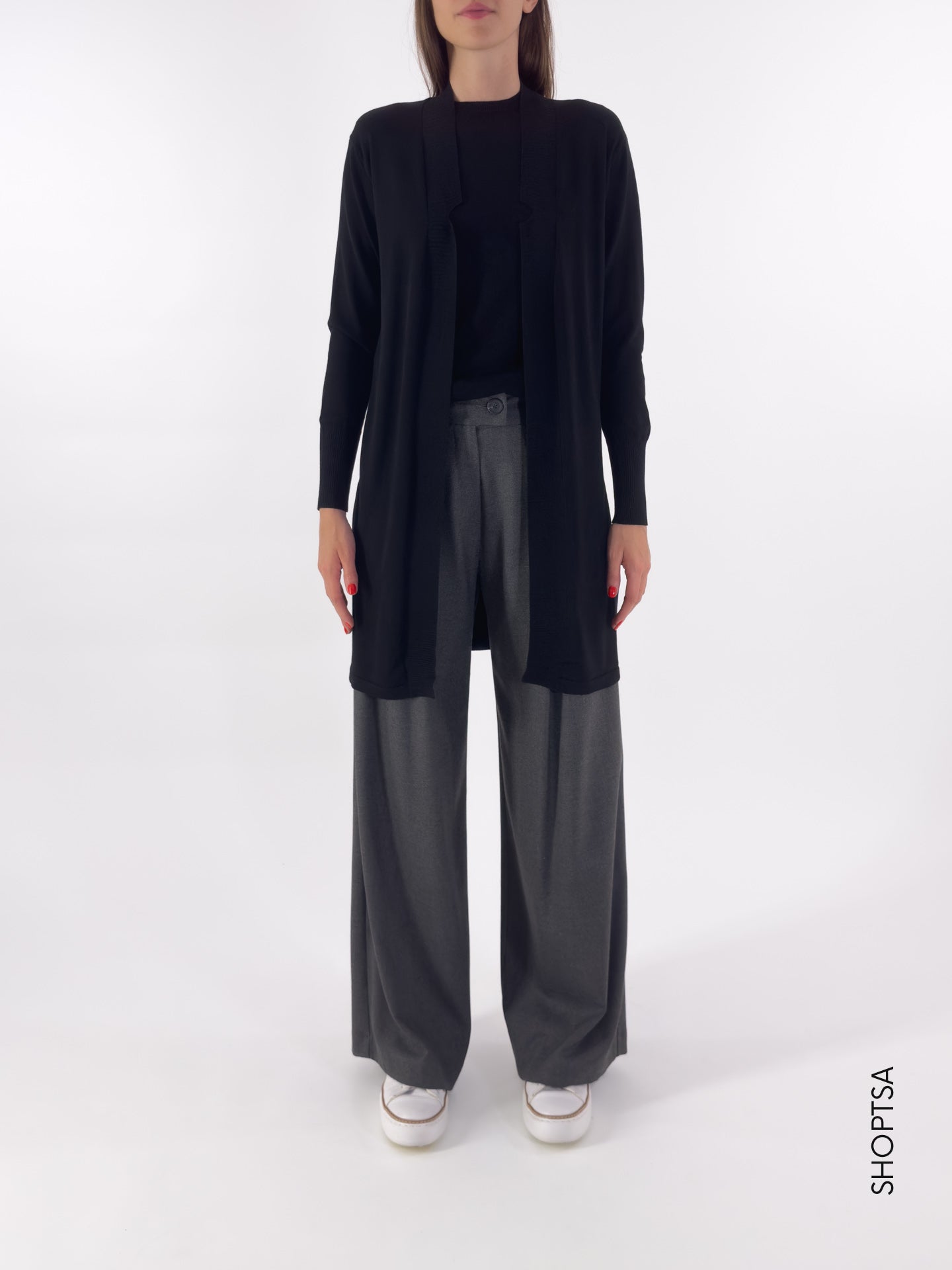 EMPOLI long belted cardigan - EMME Marella