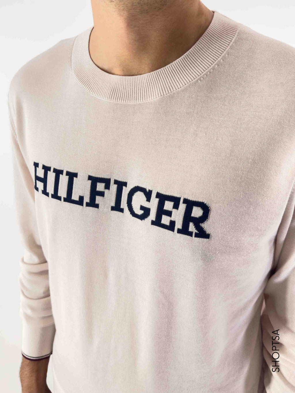 Relaxed fit monotype pullover - Tommy Hilfiger