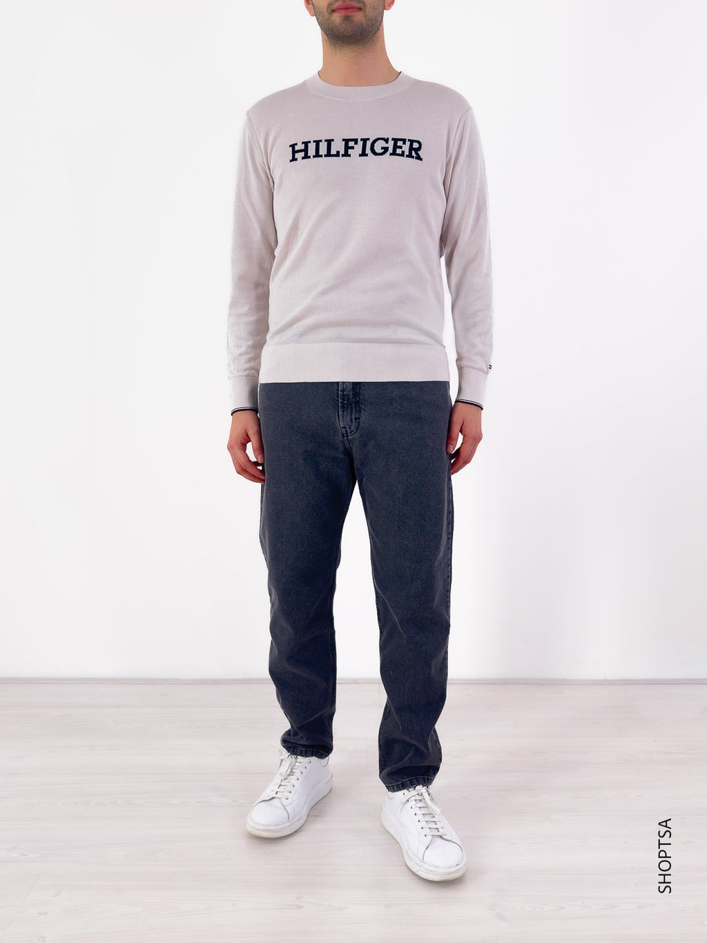 Pullover monotype relaxed fit - Tommy Hilfiger - Tommy Hilfiger - shopTSa