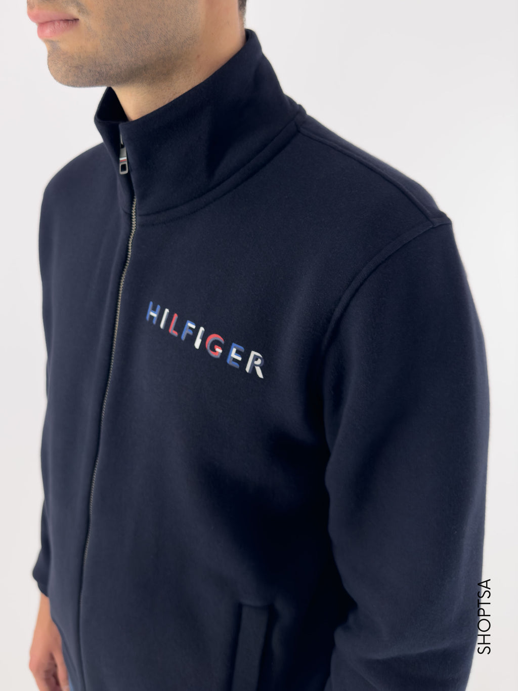 Colorful logo full zip sweatshirt - Tommy Hilfiger