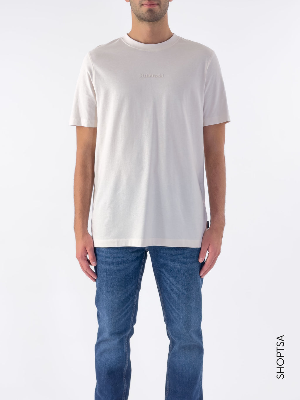 T-shirt monotype logo - Tommy Hilfiger