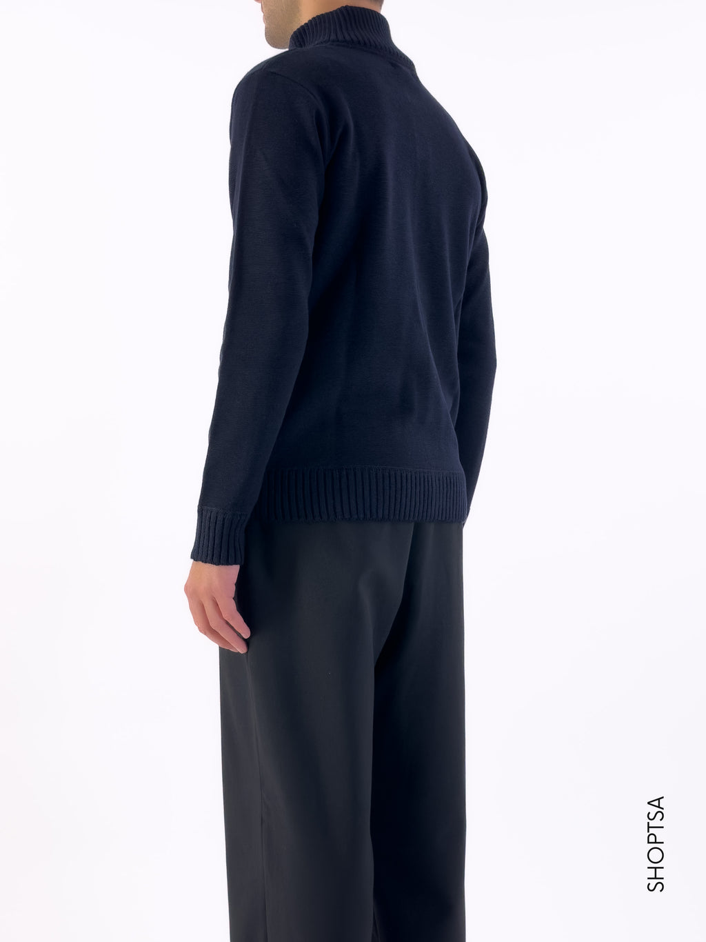 Giacca cardigan in lana con bottoni