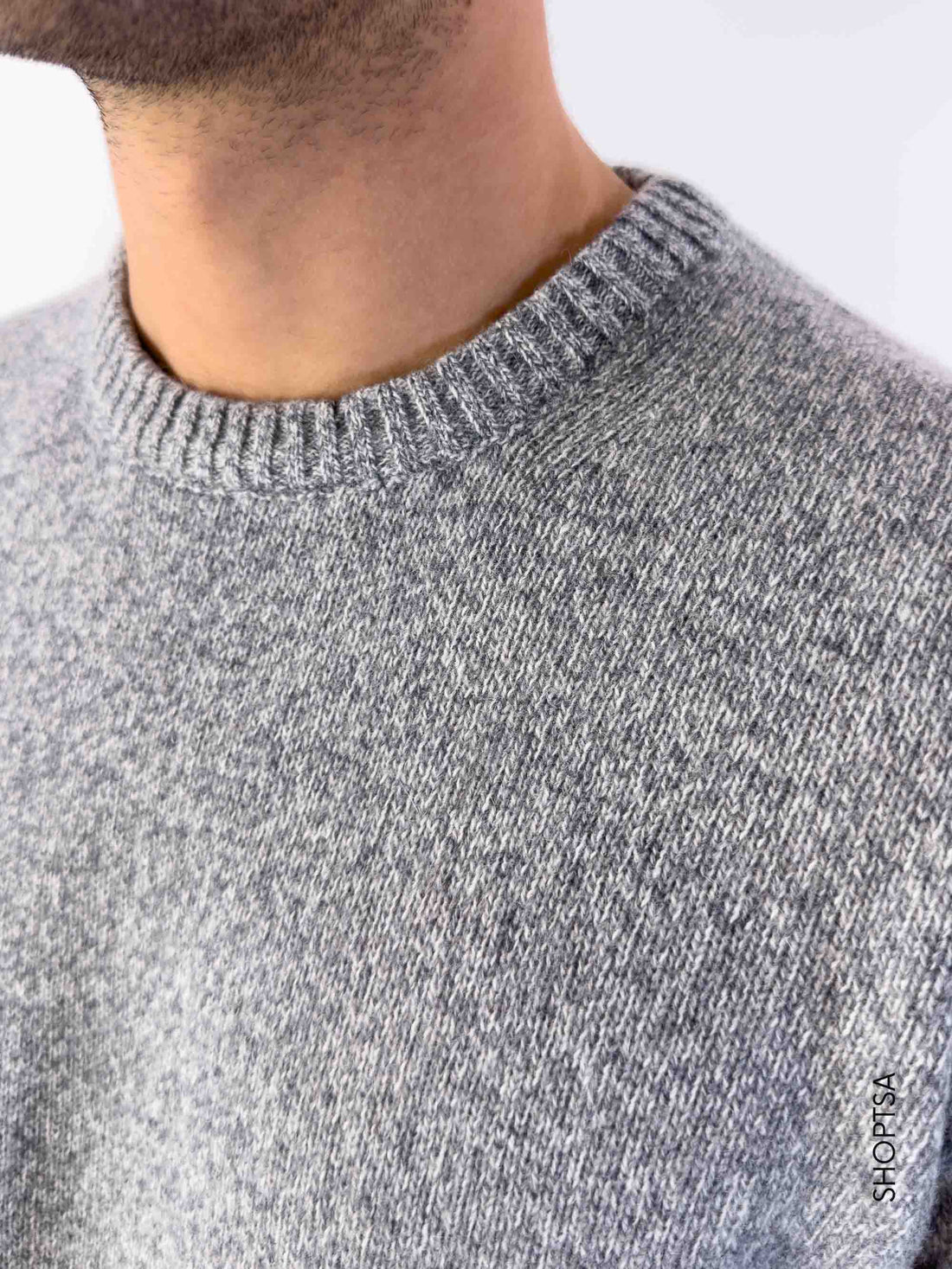 Crew-neck wool sweater - BLAME