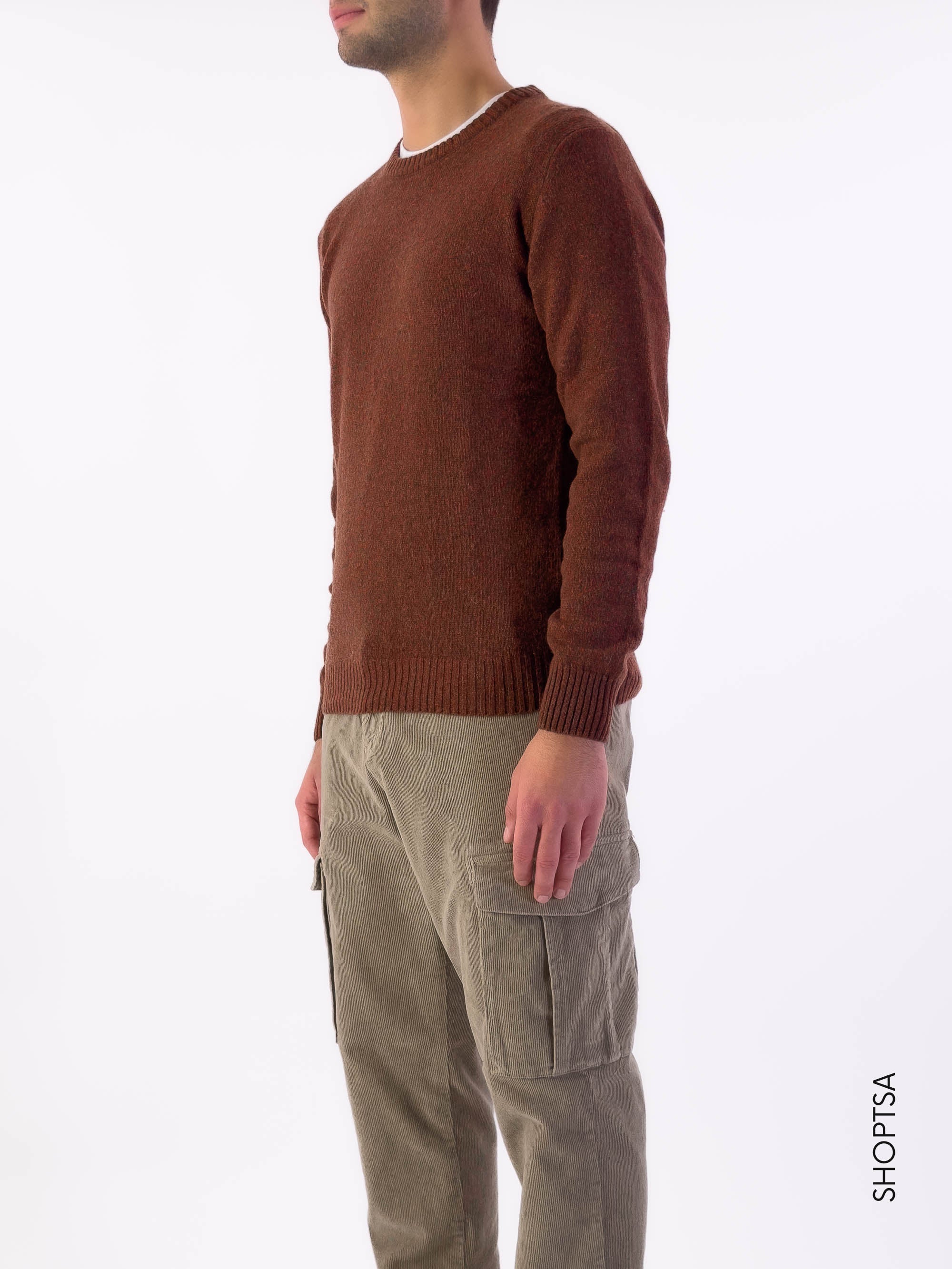 Maglione in lana moulinè - BLAME