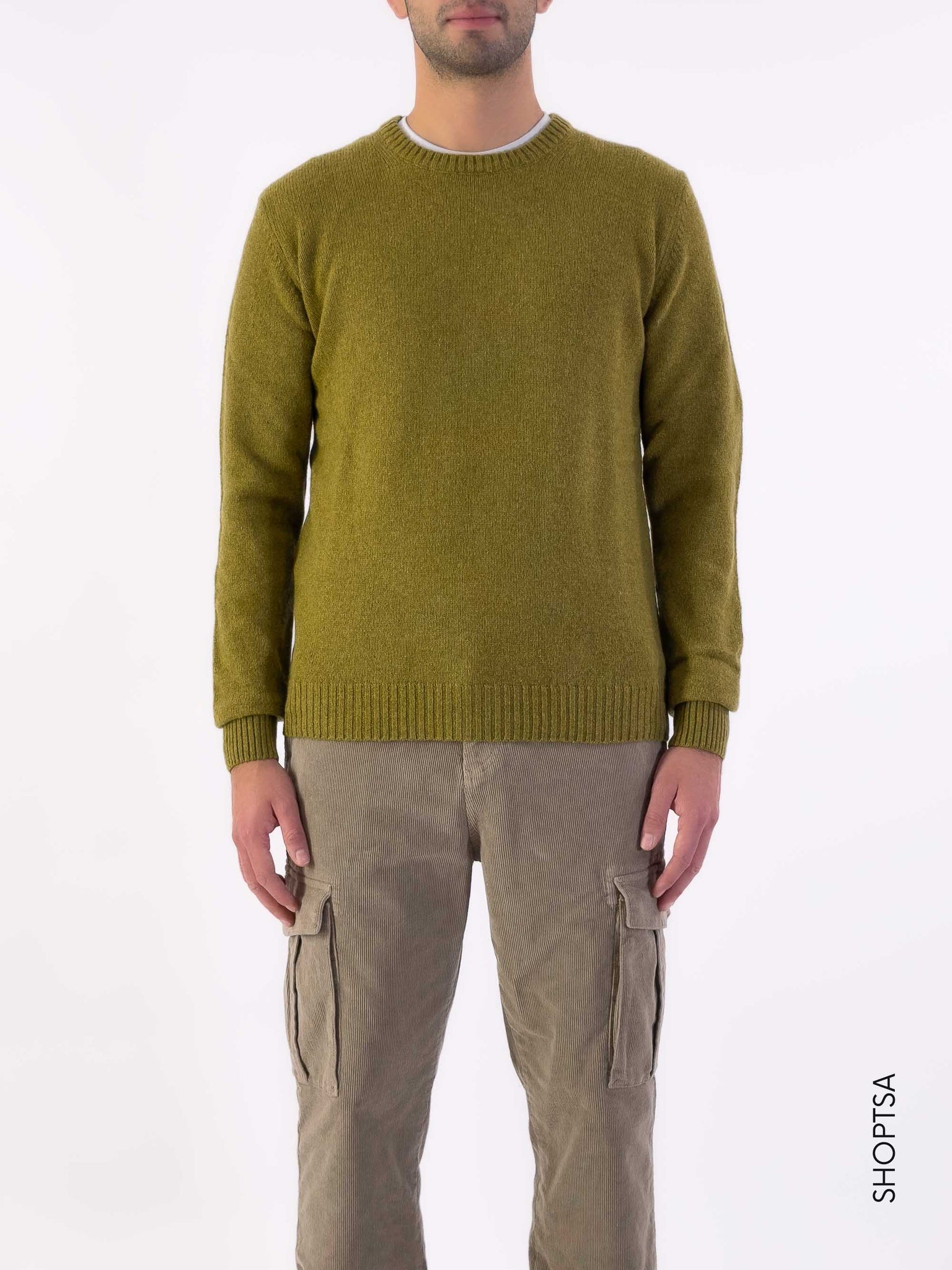 Crew-neck wool sweater - BLAME