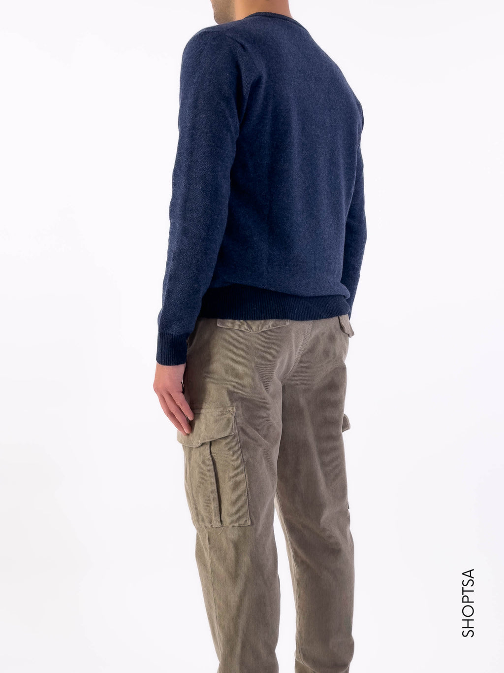 Maglione scollatura V in lana - BLAME