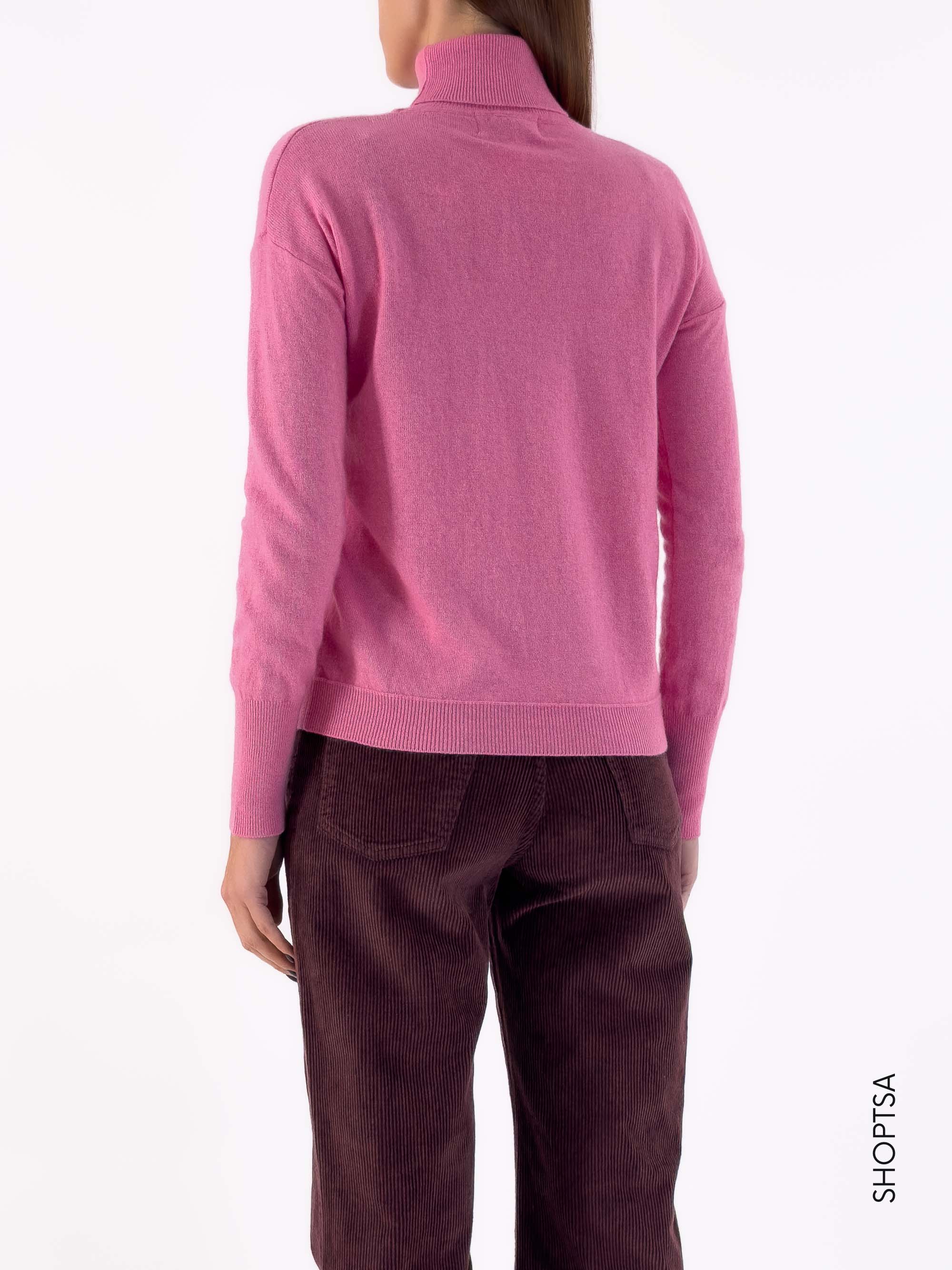 Premium wool and cashmere turtleneck
