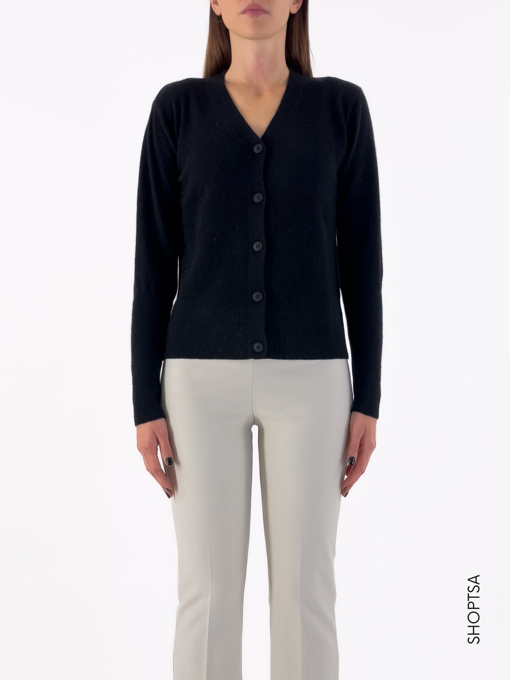 Premium wool and cashmere cardigan