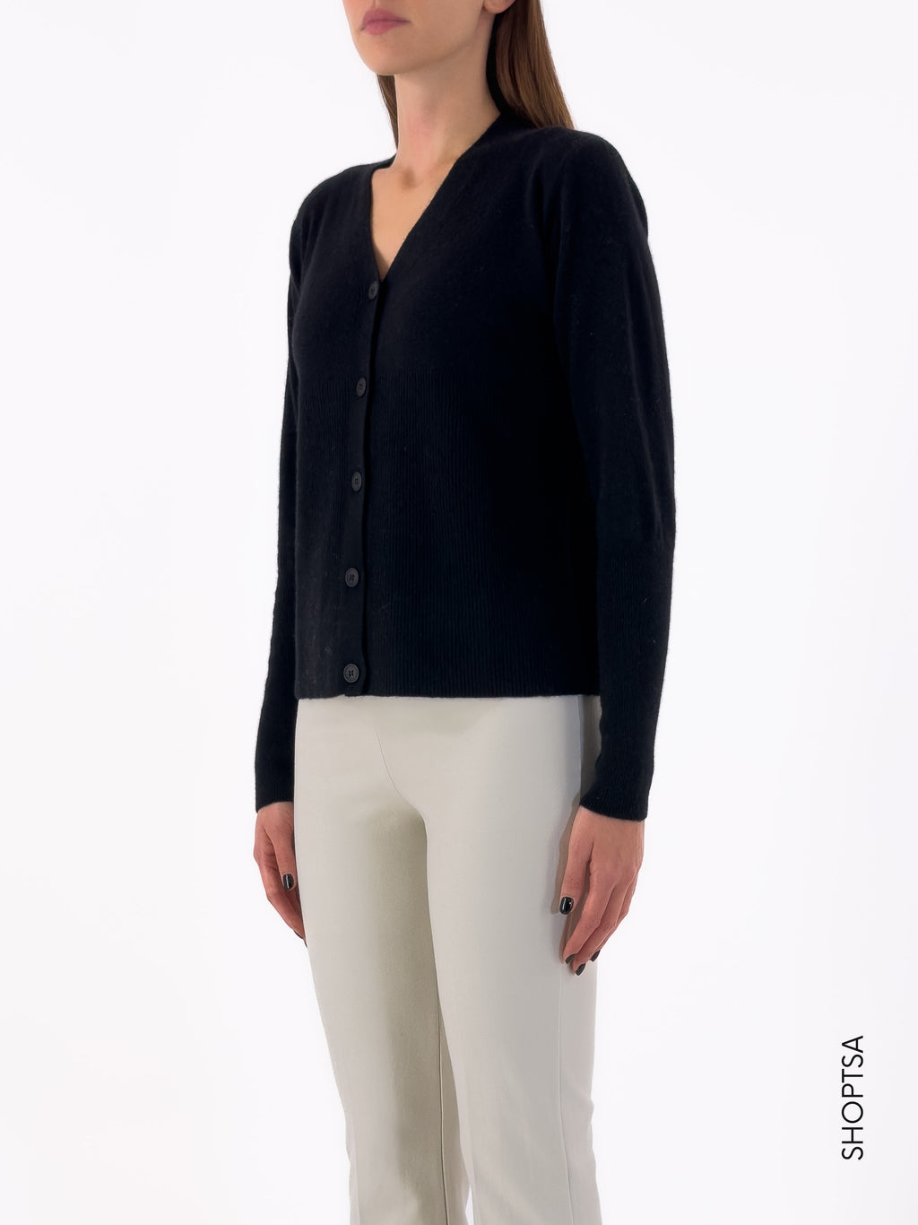 Premium wool and cashmere cardigan